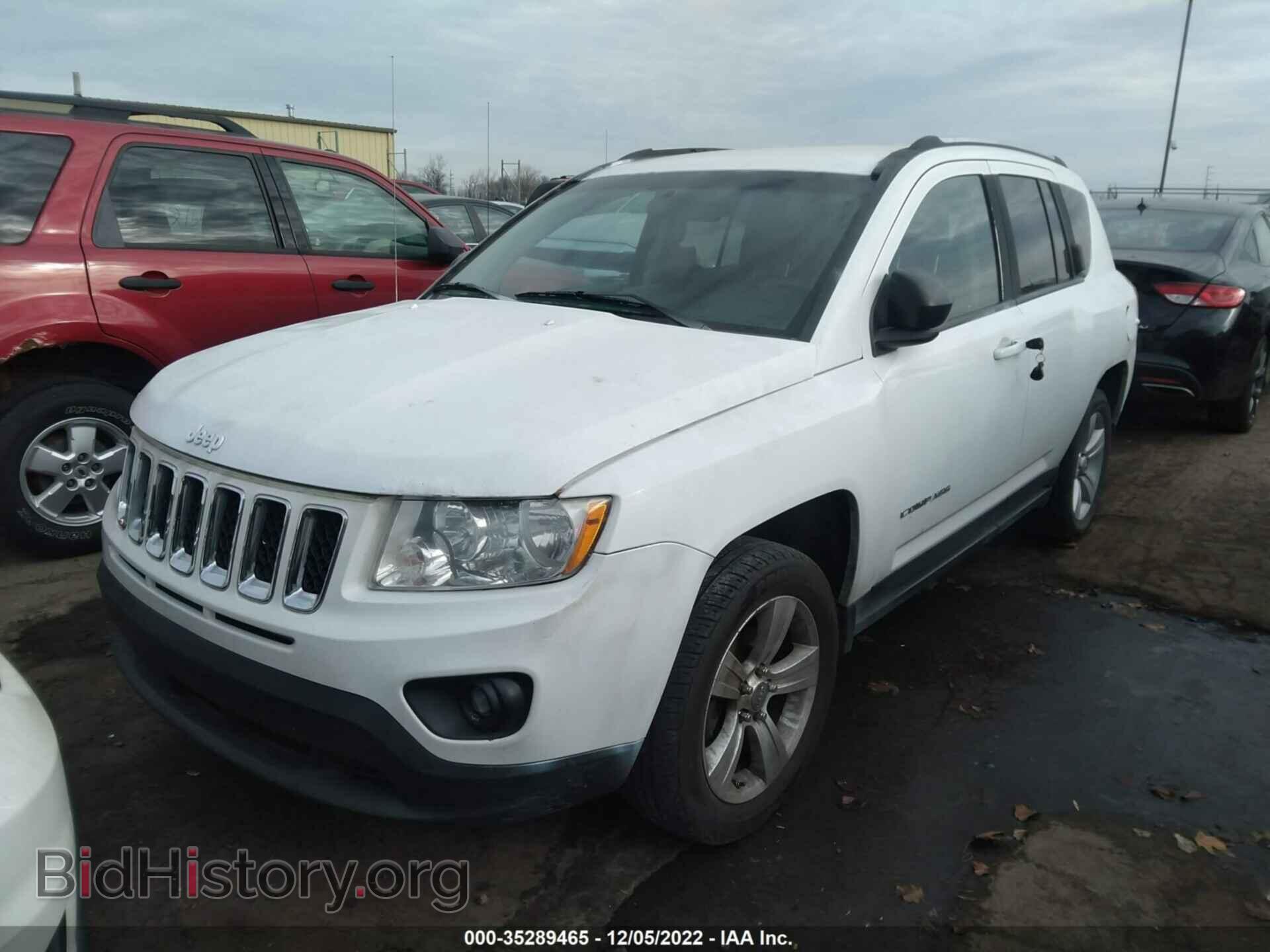 2012 JEEP COMPASS - VIN: 1C4NJCBAXCD553794 - Фото 2