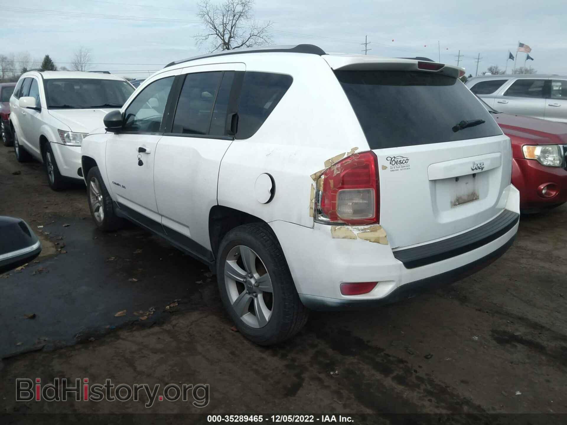 2012 JEEP COMPASS - VIN: 1C4NJCBAXCD553794 - Фото 3