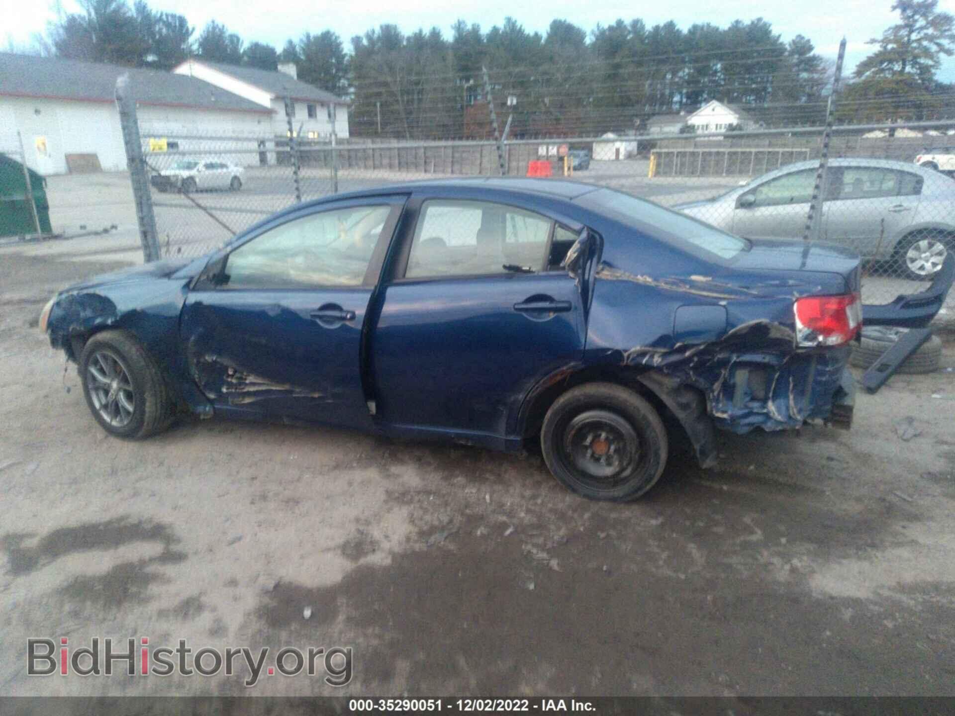 2009 MITSUBISHI GALANT - VIN: 4A3AB36FX9E033256 - Фото 6