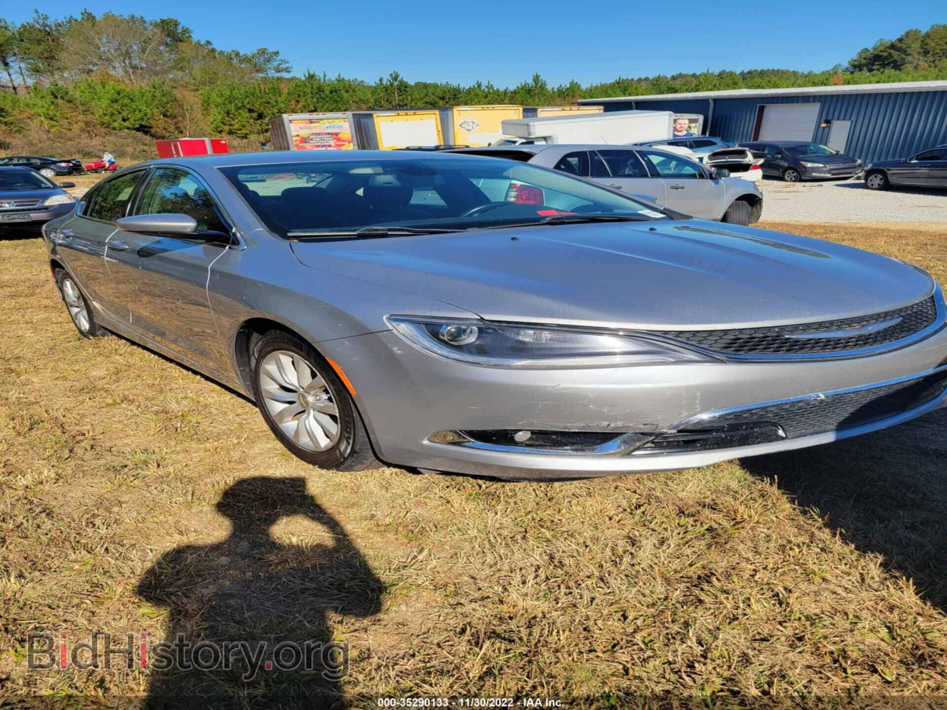 Фотография 1C3CCCCB4FN545167 - CHRYSLER 200 2015