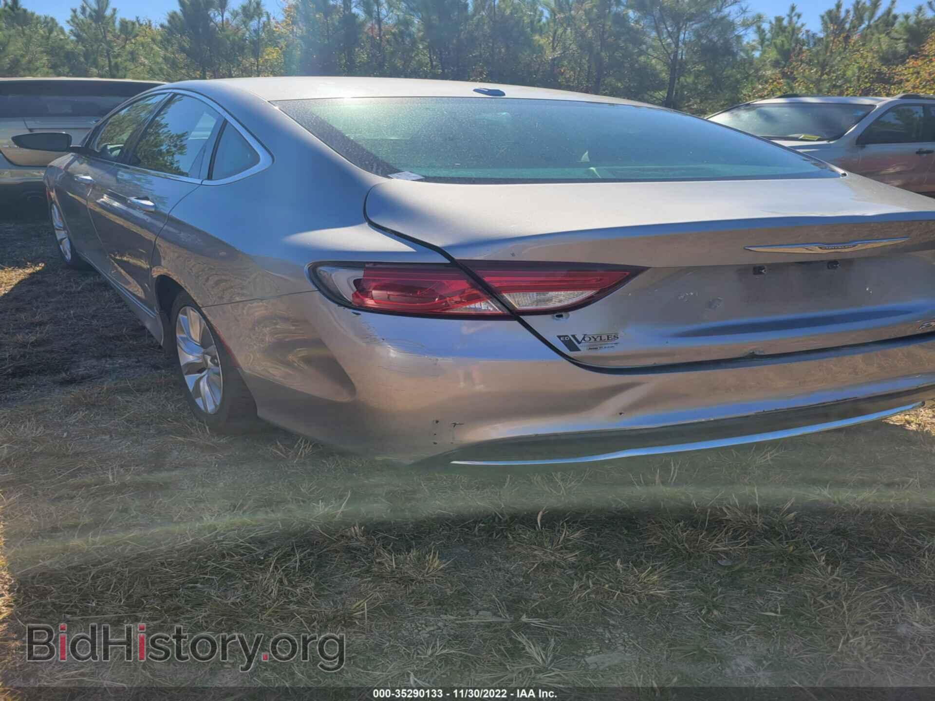 2015 CHRYSLER 200 - VIN: 1C3CCCCB4FN545167 - Фото 3