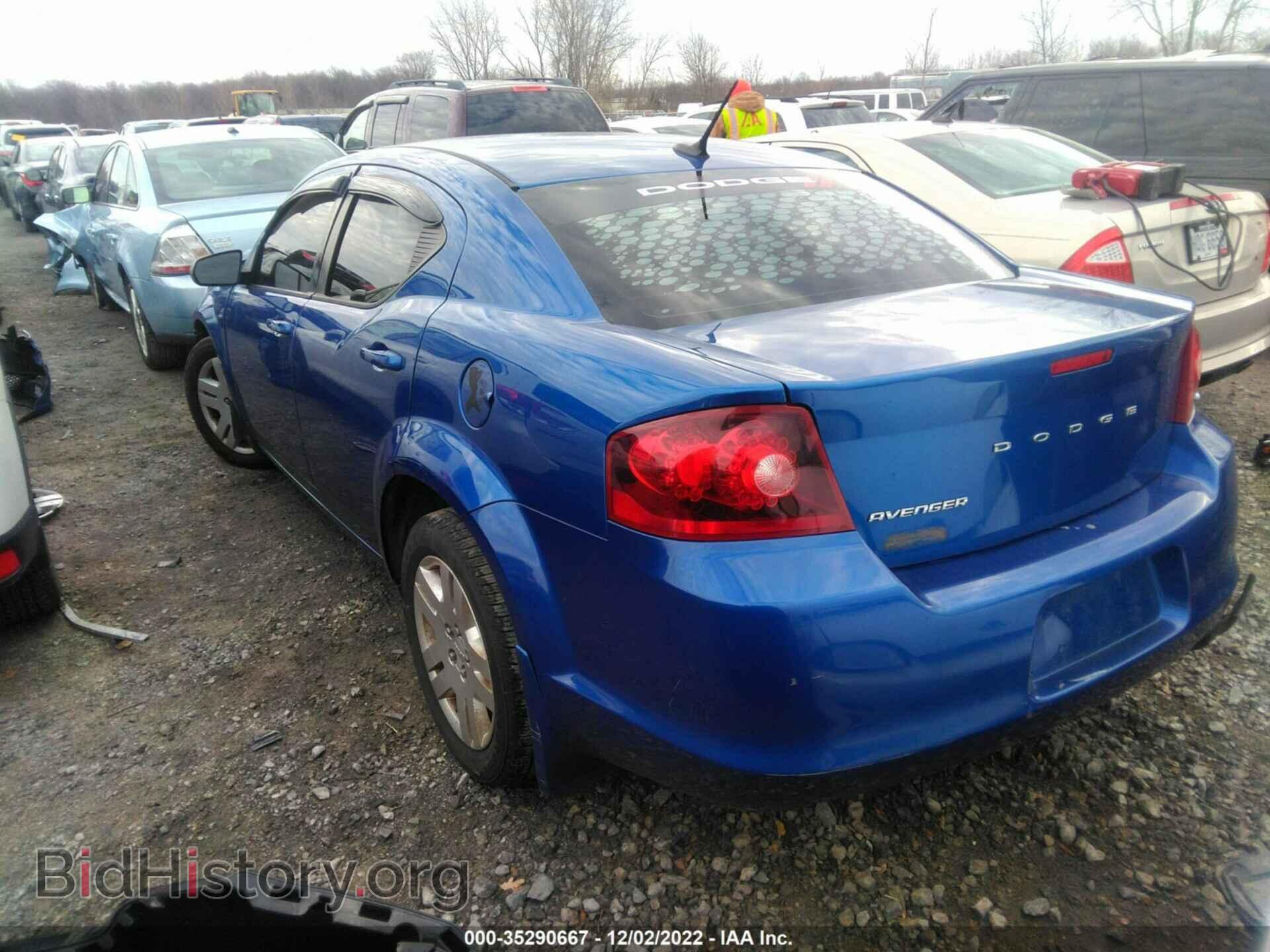 2013 DODGE AVENGER - VIN: 1C3CDZABXDN610877 - Photo 3