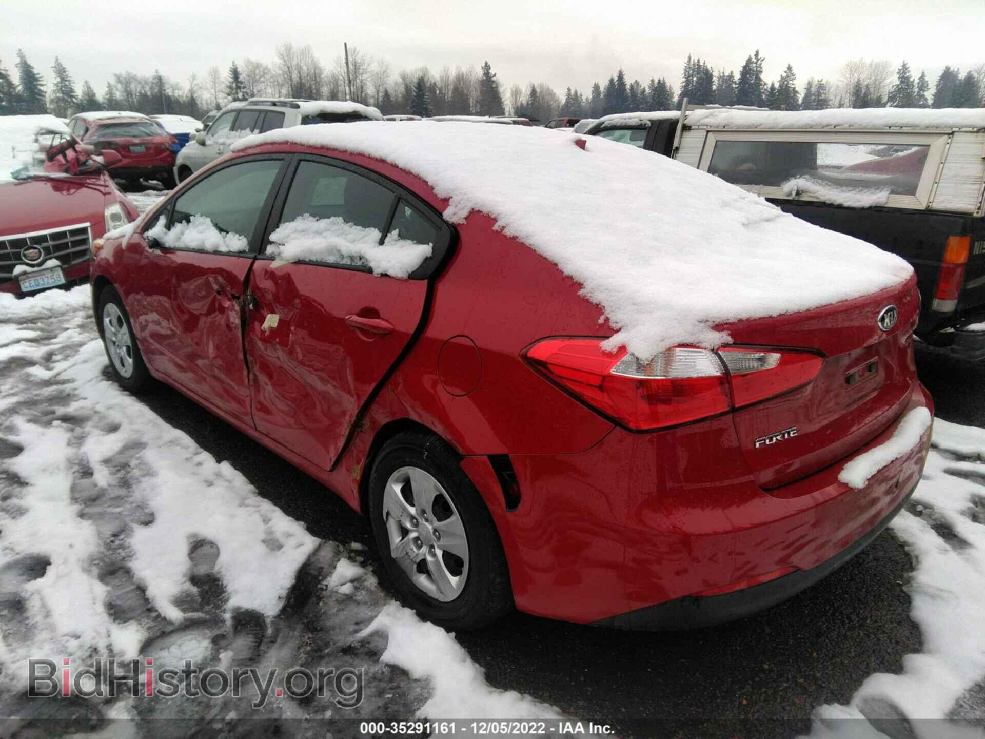 2016 KIA FORTE - VIN: KNAFK4A68G5578128 - Фото 3