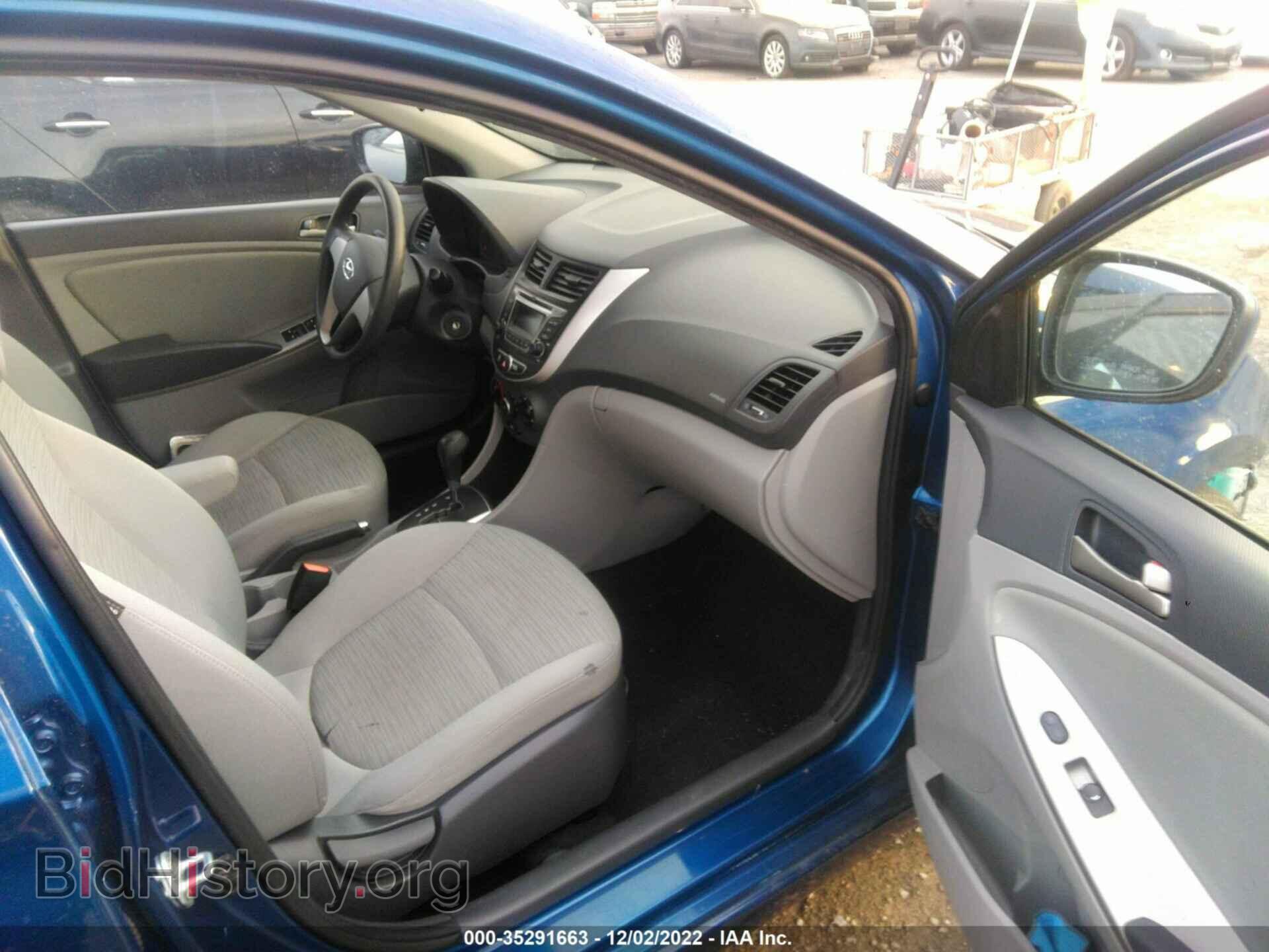 2016 HYUNDAI ACCENT - VIN: KMHCT4AE1GU990340 - Фото 5