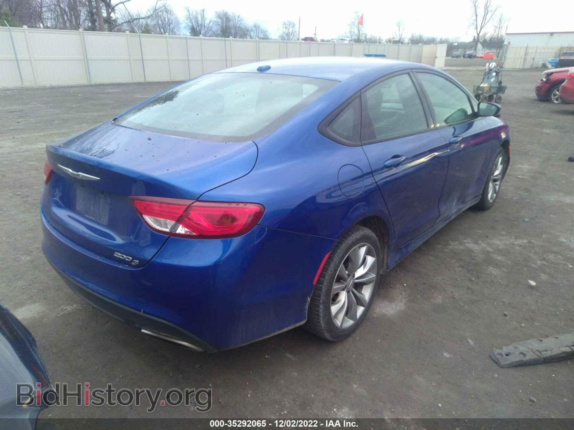 2016 CHRYSLER 200 - VIN: 1C3CCCBB8GN111658 - Фото 4