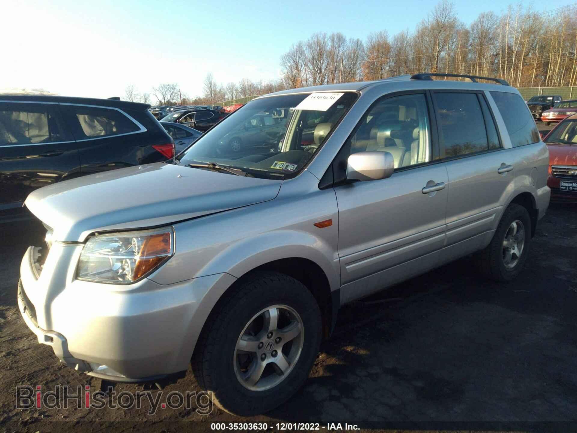 2006 HONDA PILOT - VIN: 2HKYF18576H544496 - Фото 2