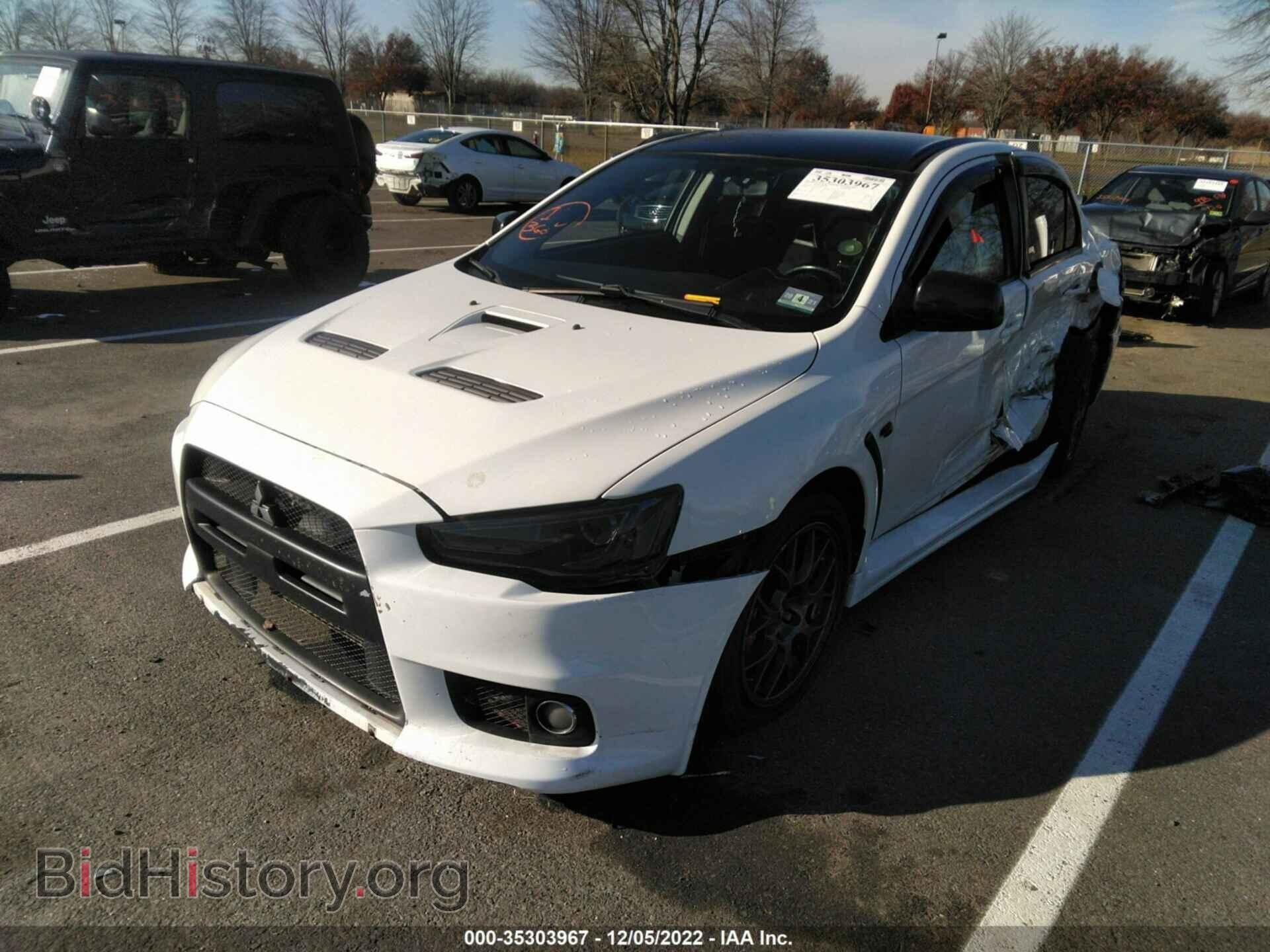 2013 MITSUBISHI LANCER EVOLUTION - VIN: JA32W5FV3DU007173 - Photo 2