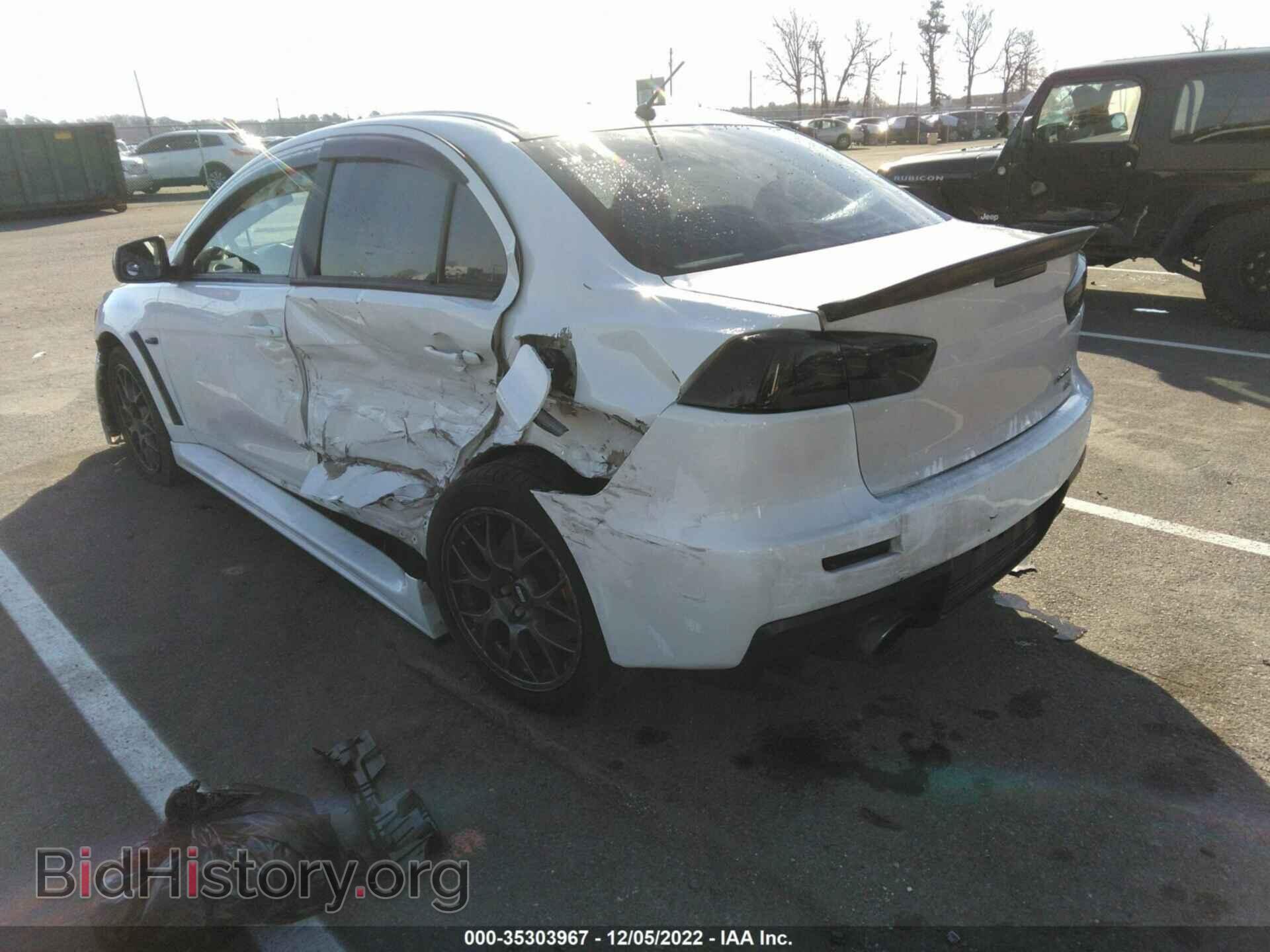 2013 MITSUBISHI LANCER EVOLUTION - VIN: JA32W5FV3DU007173 - Photo 3