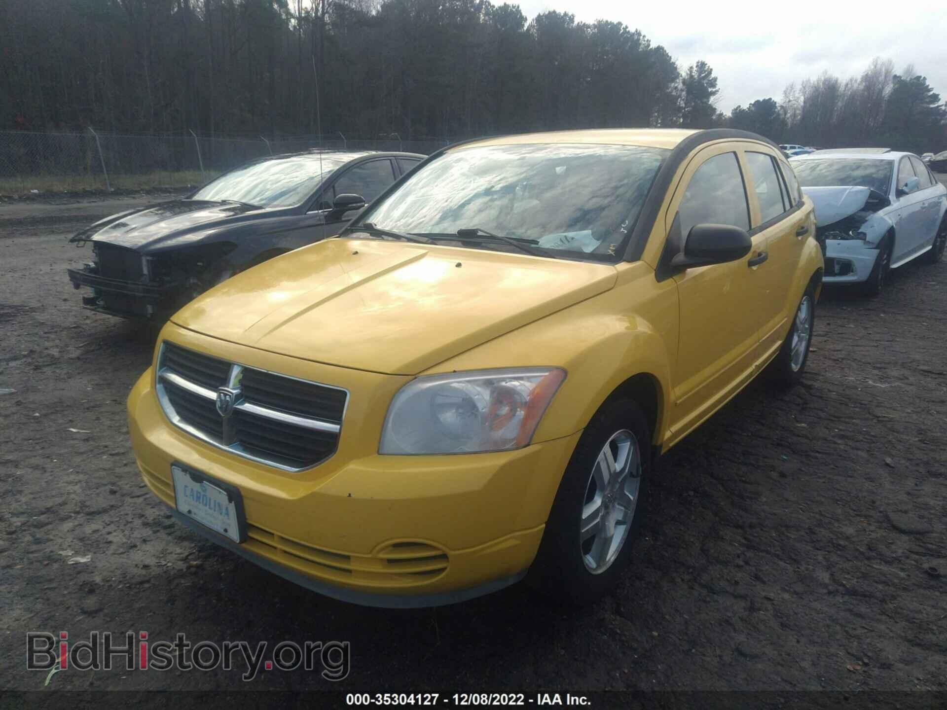 2007 DODGE CALIBER - VIN: 1B3HB48B27D541257 - Фото 2