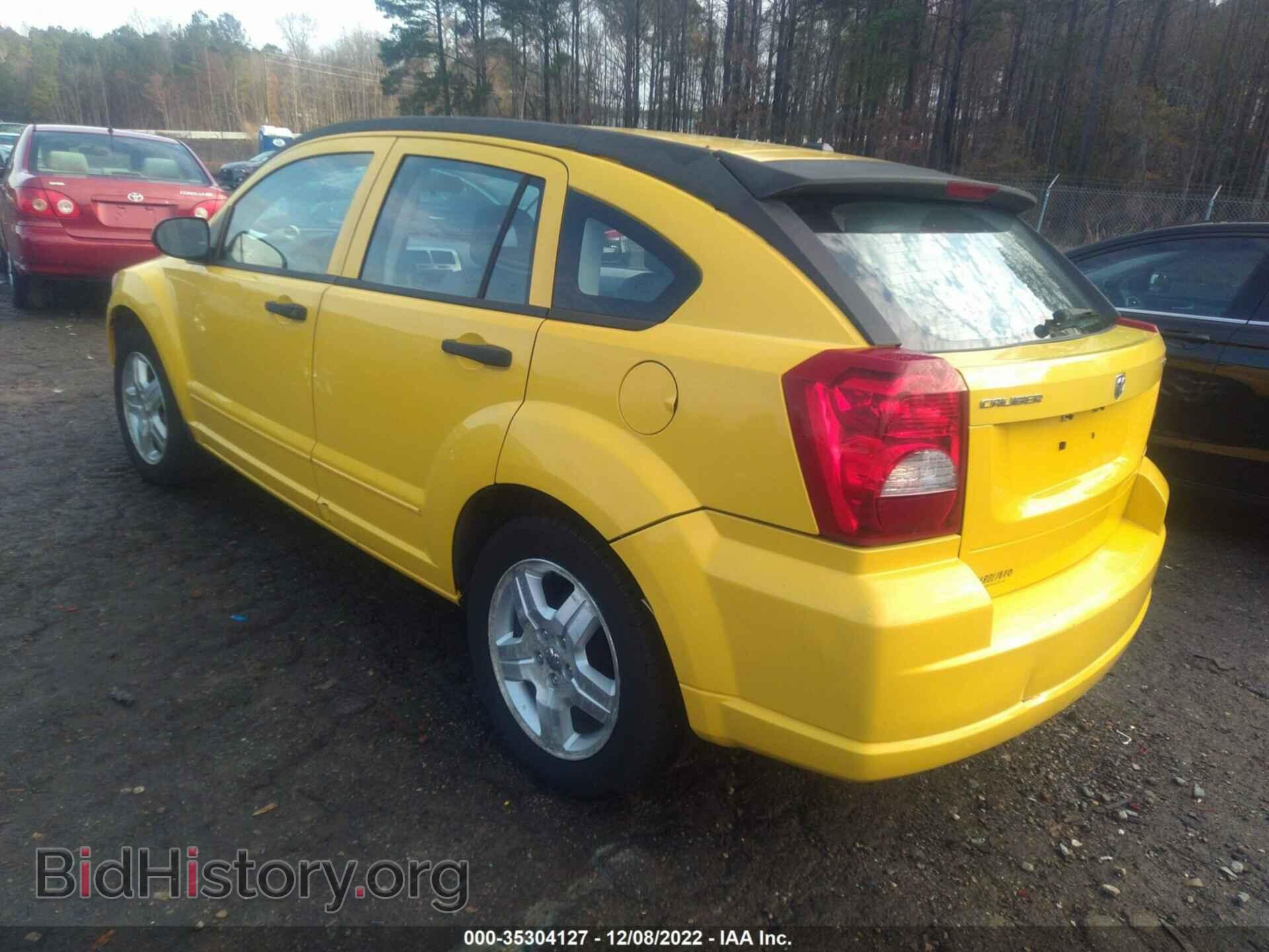 2007 DODGE CALIBER - VIN: 1B3HB48B27D541257 - Фото 3