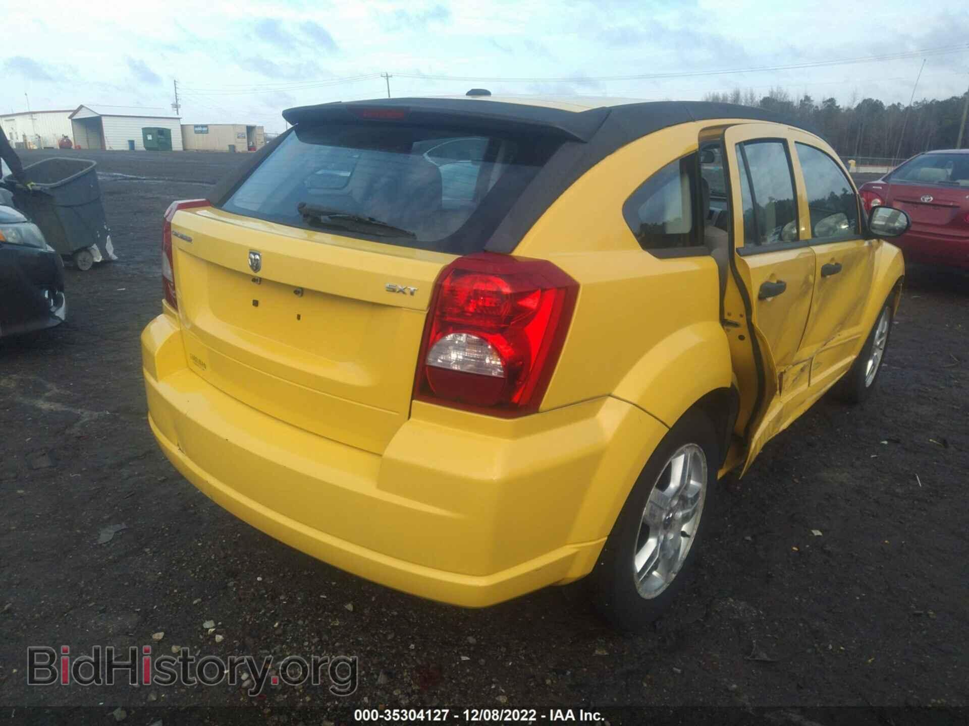 2007 DODGE CALIBER - VIN: 1B3HB48B27D541257 - Фото 4