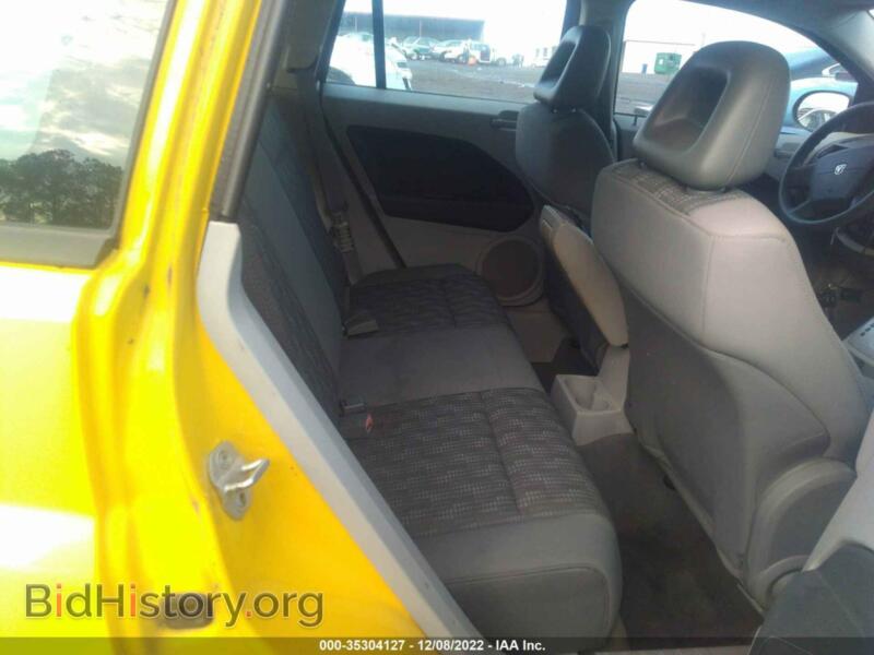 2007 Dodge CALIBER (VIN 1B3HB48B27D541257) — фото 8 из 11