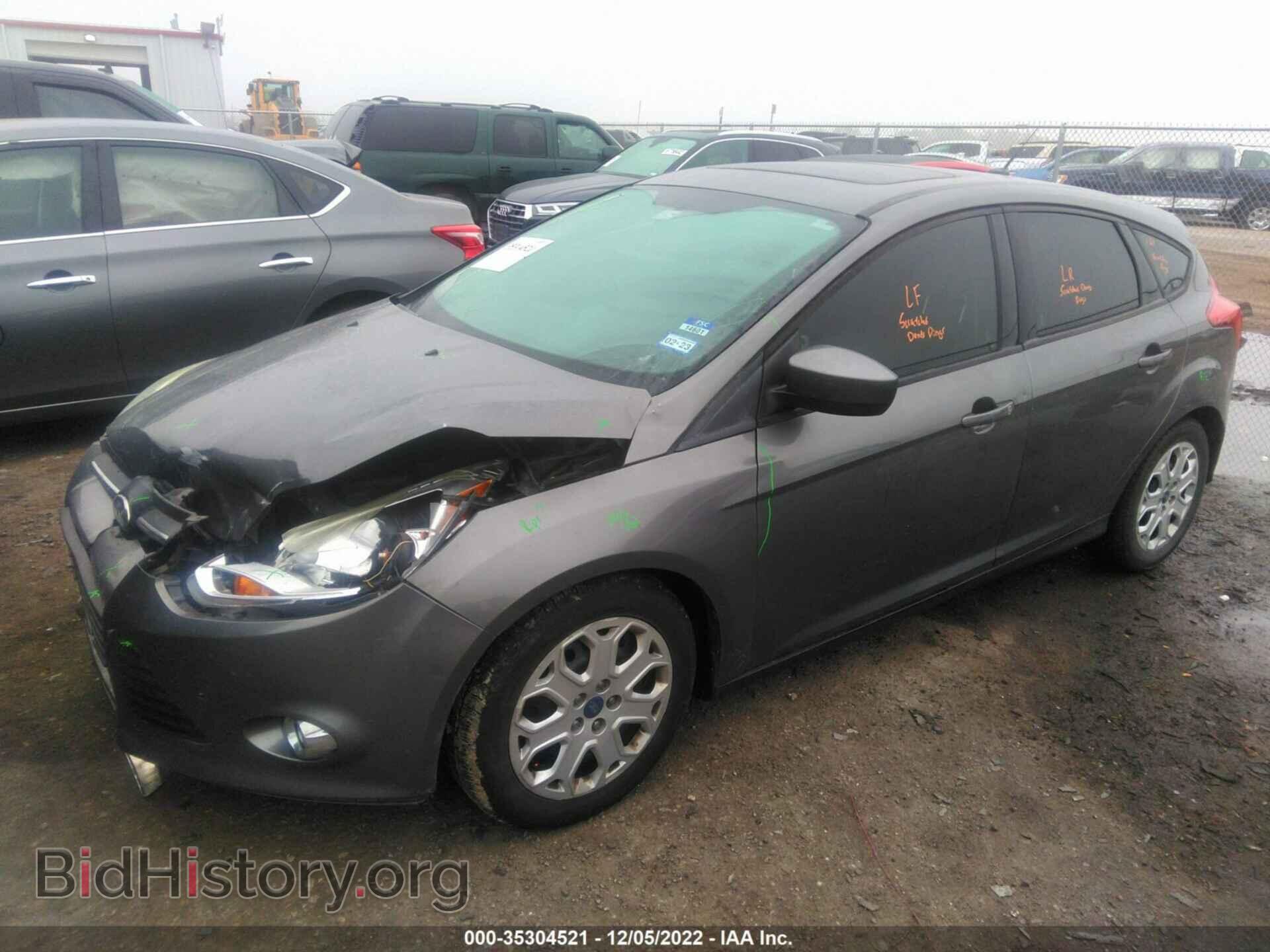 2012 FORD FOCUS - VIN: 1FAHP3K23CL340931 - Фото 2