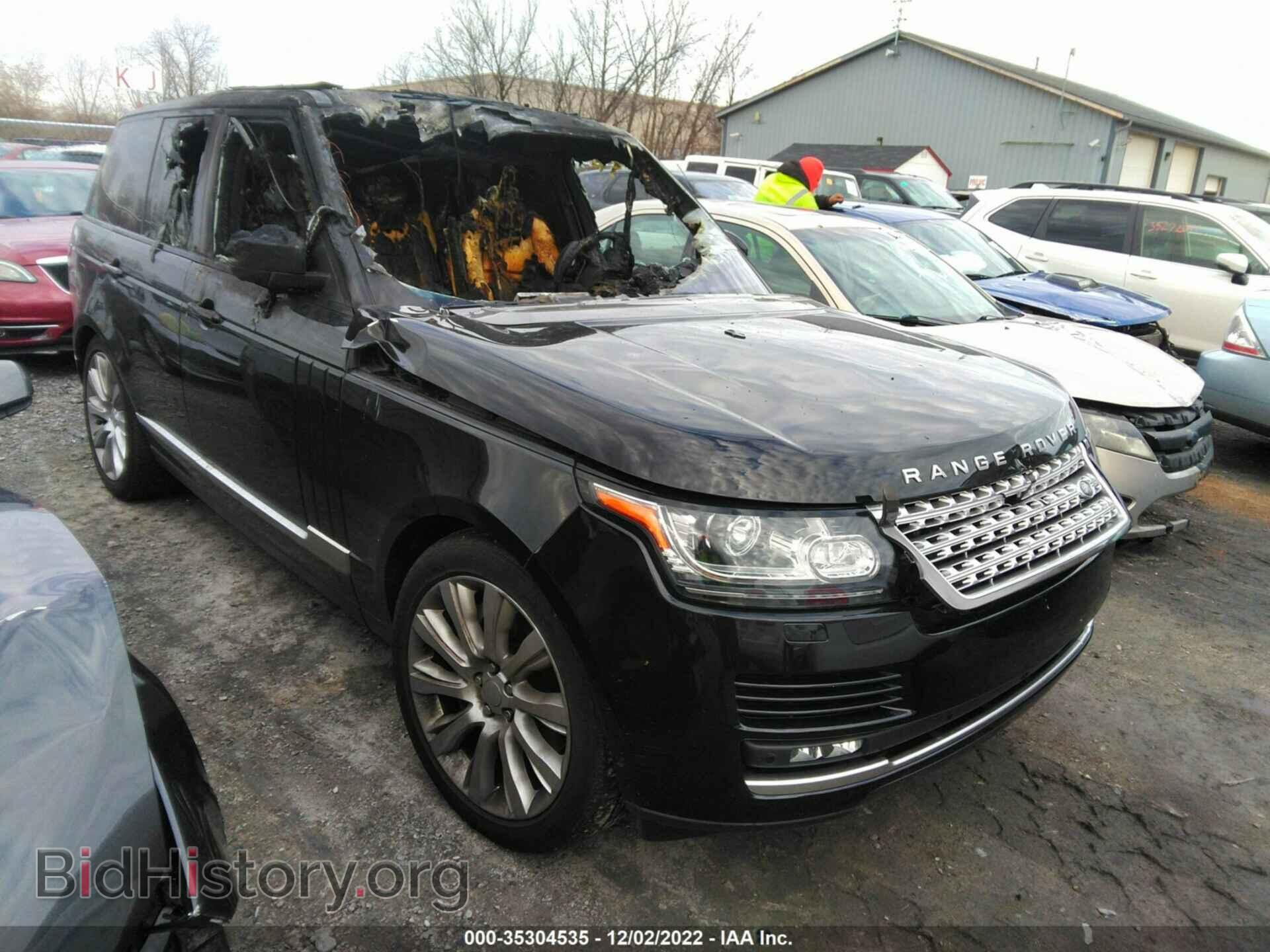 Фотография SALGS2EF3GA317818 - LAND ROVER RANGE ROVER 2016