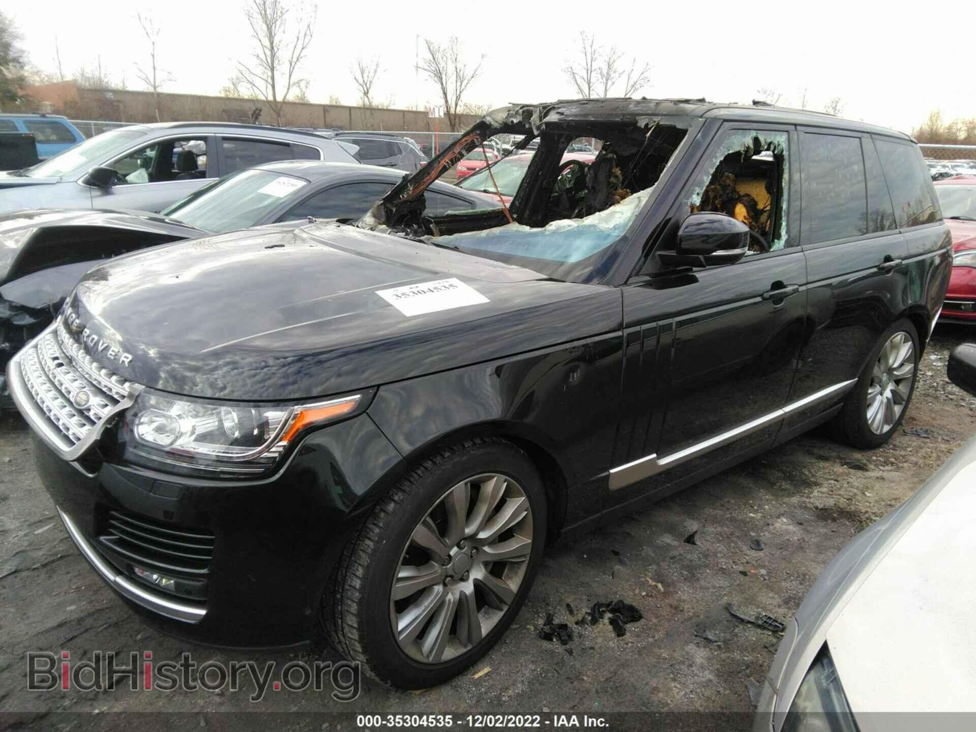 2016 LAND ROVER RANGE ROVER - VIN: SALGS2EF3GA317818 - Photo 2
