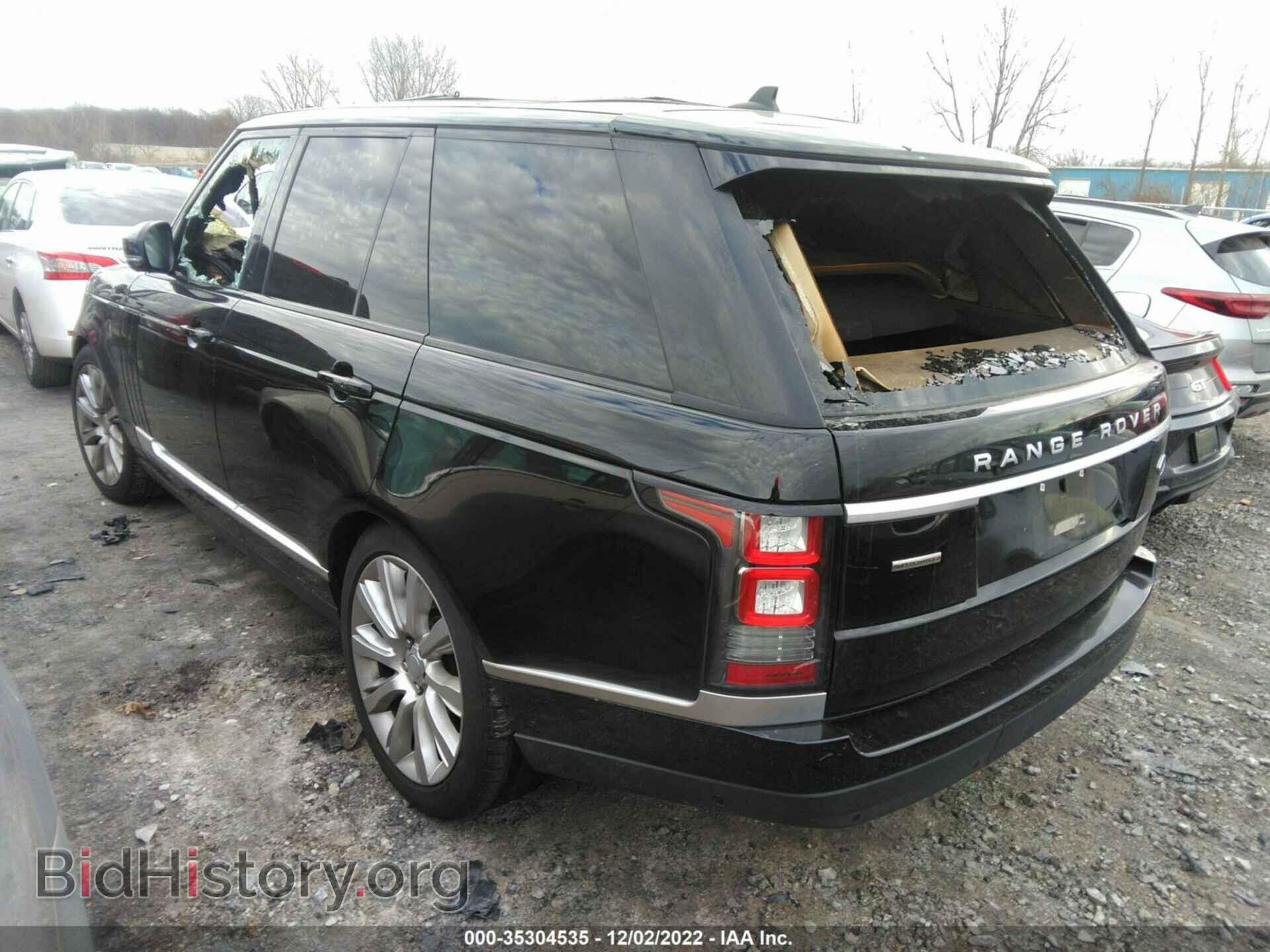 2016 LAND ROVER RANGE ROVER - VIN: SALGS2EF3GA317818 - Photo 3