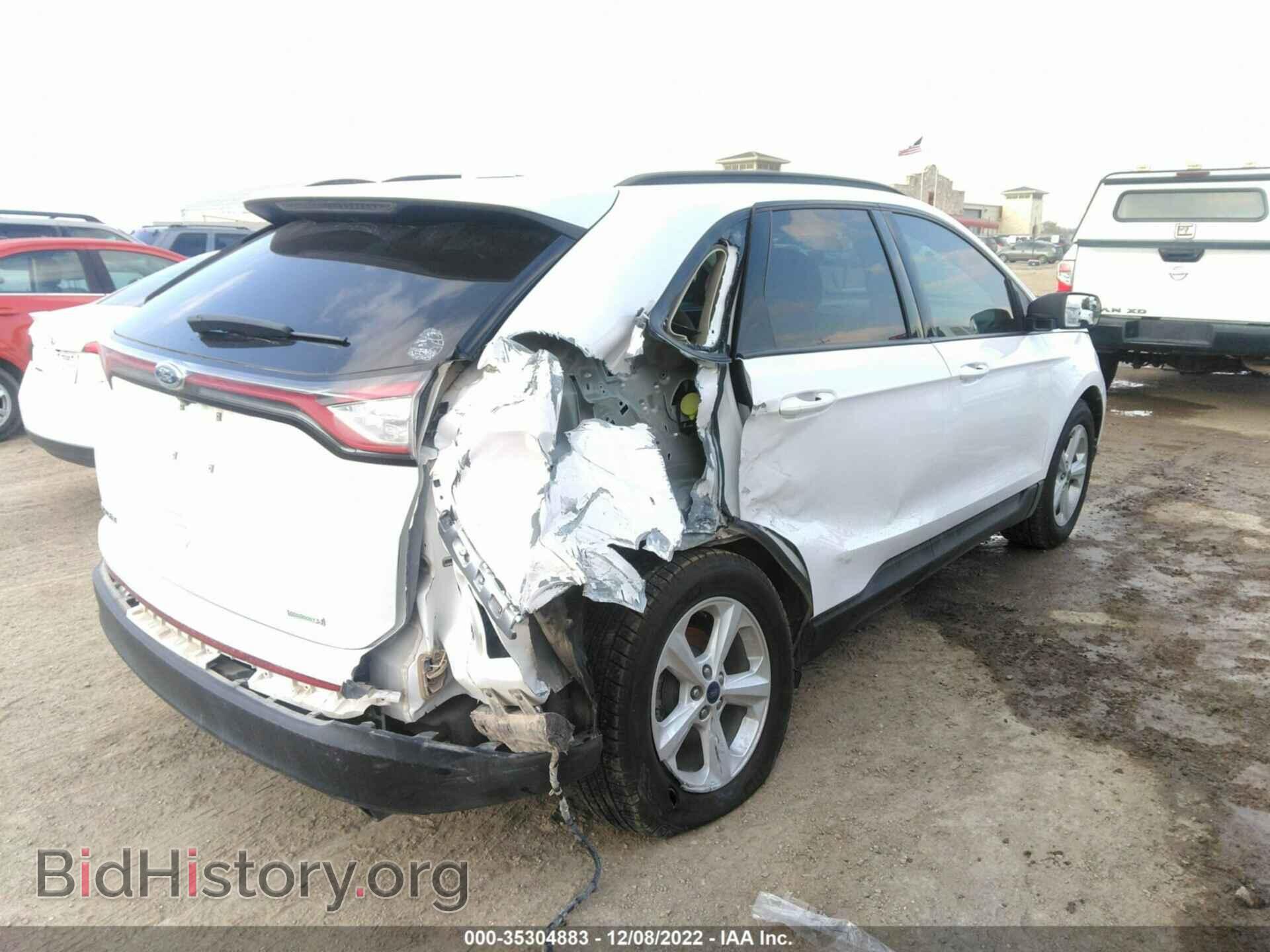 2016 FORD EDGE - VIN: 2FMPK3G95GBB57932 - Фото 4