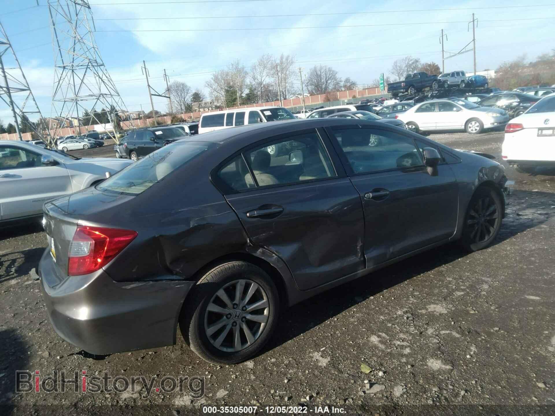 2012 HONDA CIVIC SDN - VIN: 19XFB2F89CE332057 - Фото 4