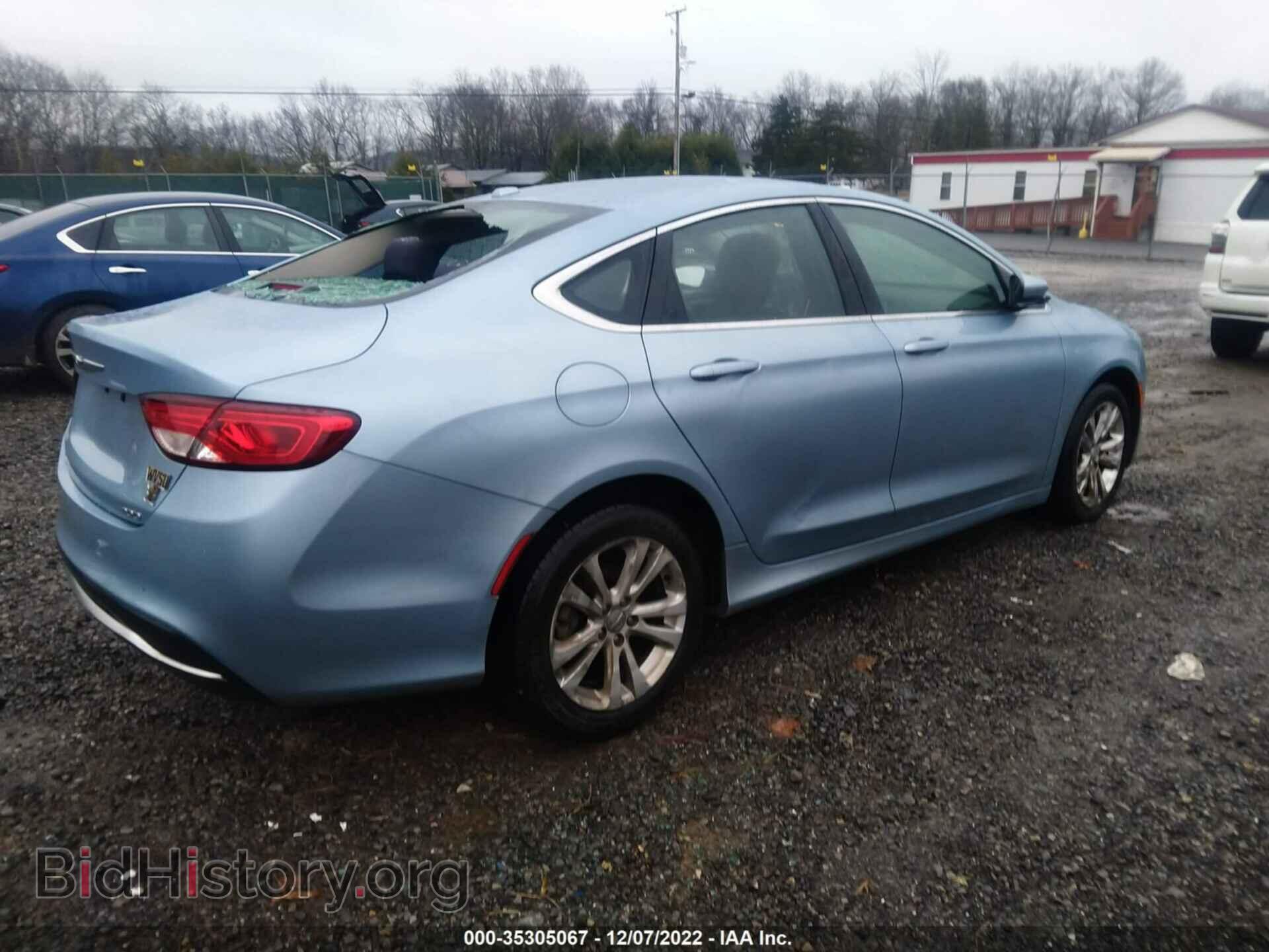 2015 CHRYSLER 200 - VIN: 1C3CCCABXFN650007 - Фото 4