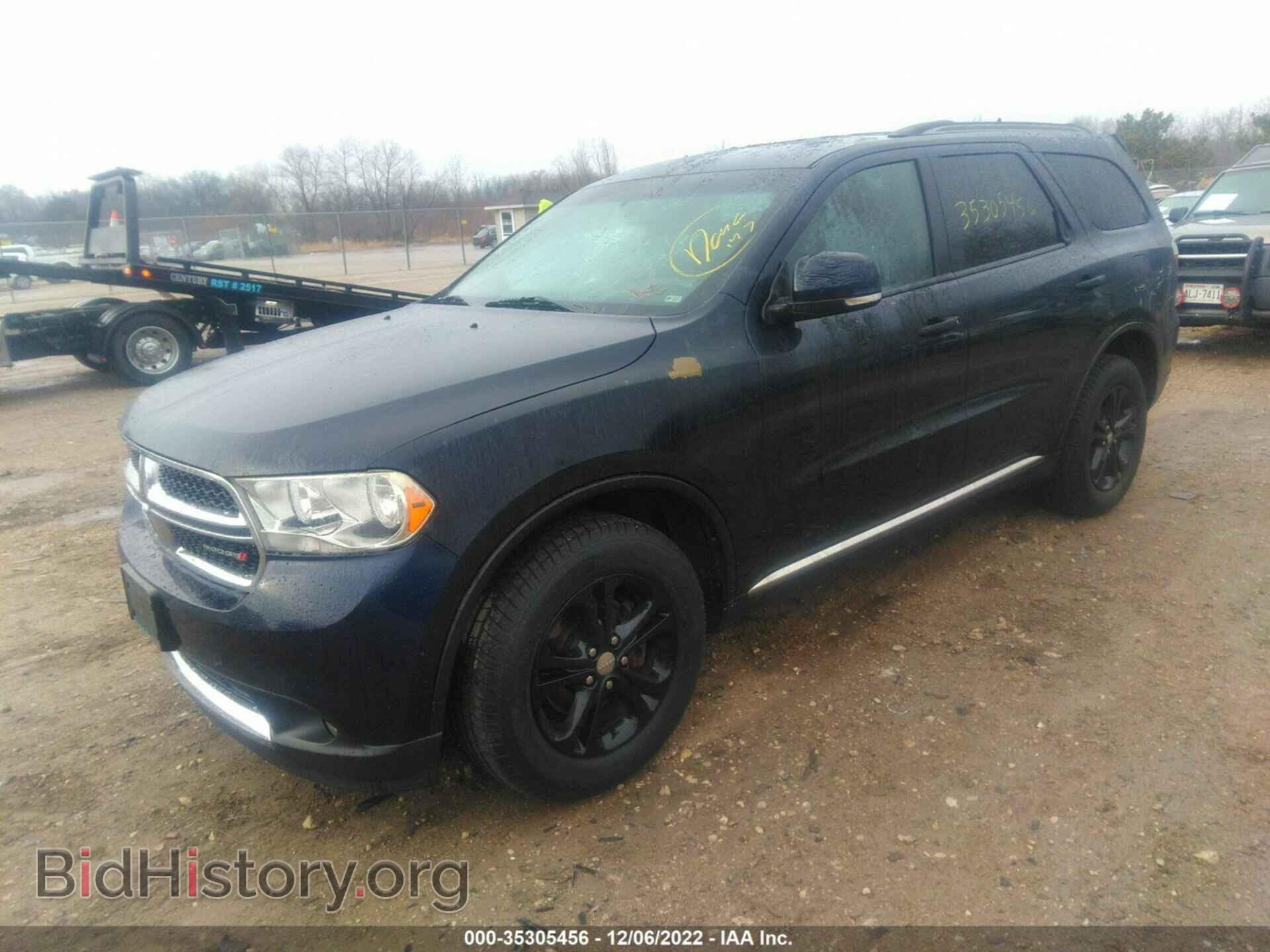 2012 DODGE DURANGO - VIN: 1C4RDJDG1CC322495 - Фото 2