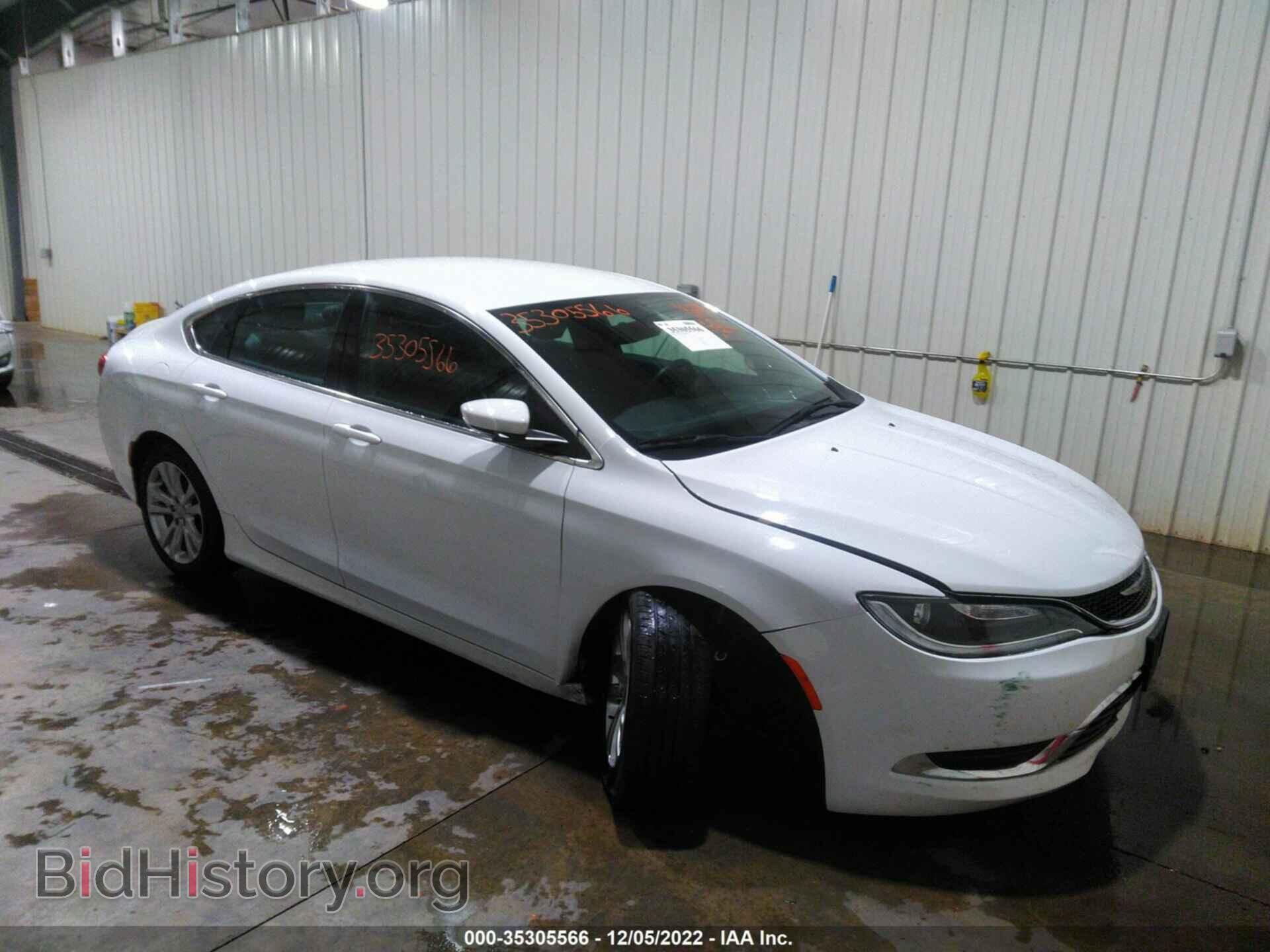 Фотография 1C3CCCABXGN124364 - CHRYSLER 200 2016