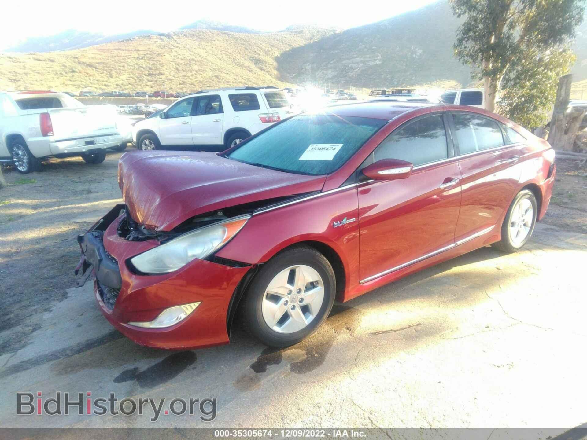 2012 HYUNDAI SONATA - VIN: KMHEC4A48CA038446 - Фото 2
