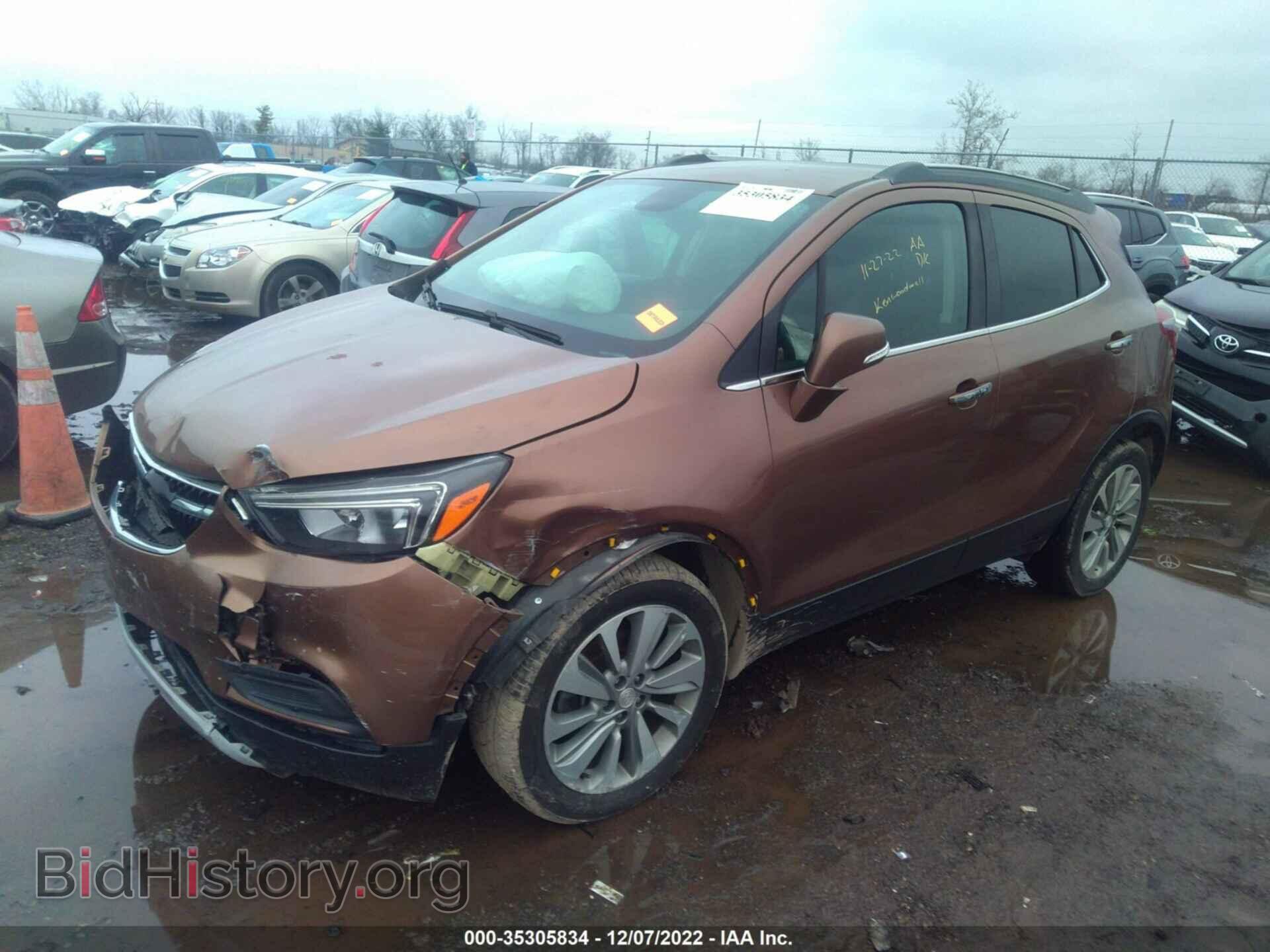 2017 BUICK ENCORE - VIN: KL4CJASB4HB007672 - Фото 2