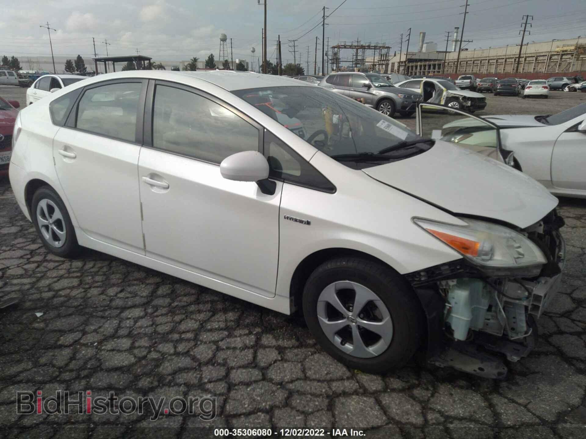 Фотография JTDKN3DU0E1753635 - TOYOTA PRIUS 2014