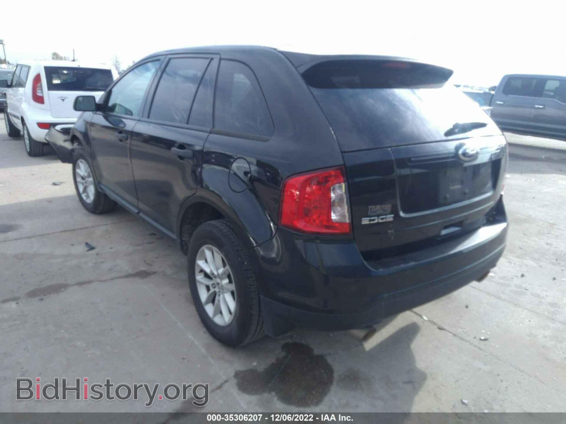 2013 FORD EDGE - VIN: 2FMDK3GC2DBE11171 - Фото 3