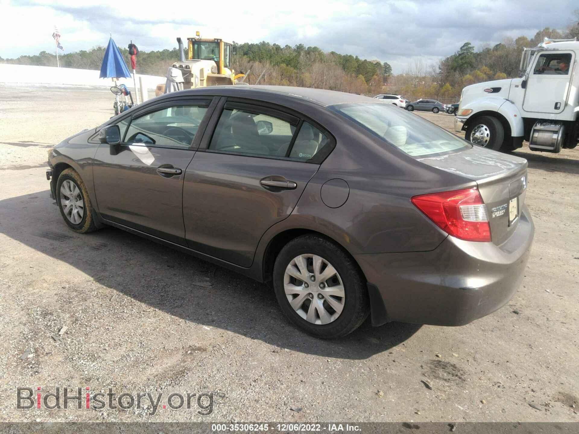 2012 HONDA CIVIC SDN - VIN: 2HGFB2F59CH547983 - Фото 3