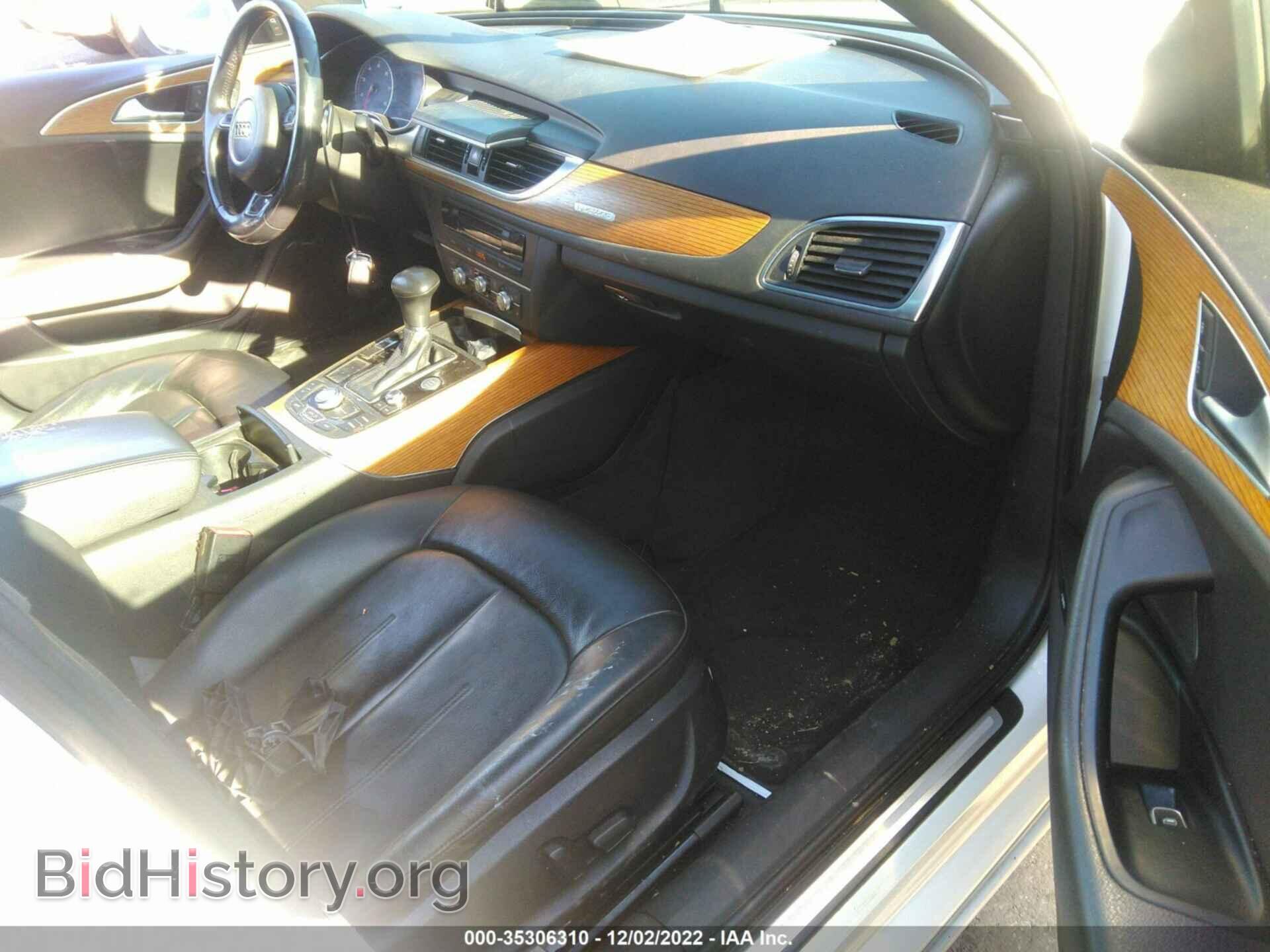 2013 AUDI A6 - VIN: WAUGGAFC9DN058583 - Фото 5