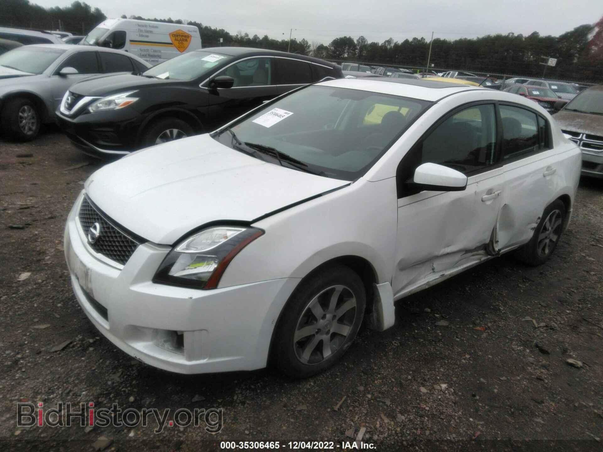 2012 NISSAN SENTRA - VIN: 3N1AB6AP1CL736906 - Фото 2