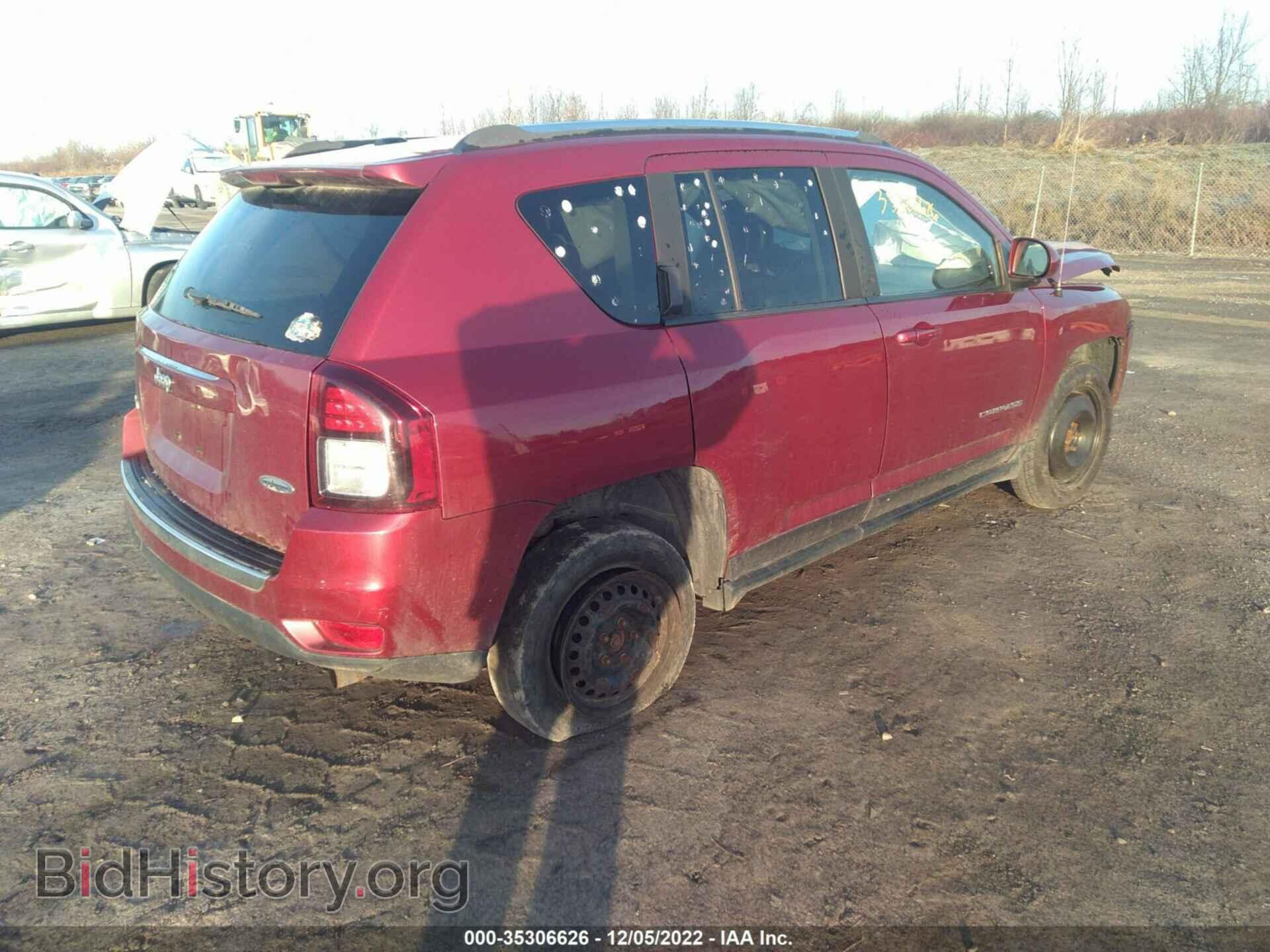 2015 JEEP COMPASS - VIN: 1C4NJDEB0FD323566 - Фото 4