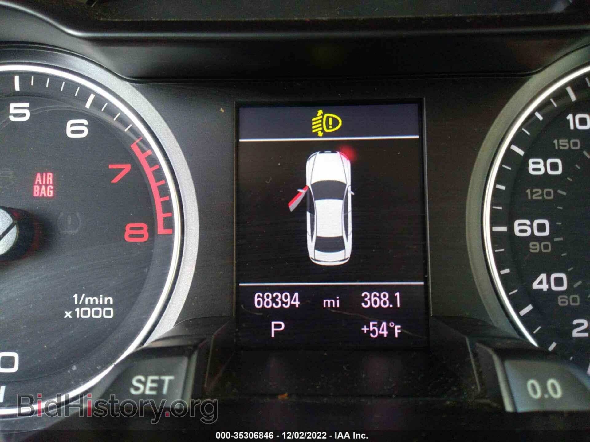 2012 AUDI A4 - VIN: WAUFFAFL0CA111868 - Фото 7