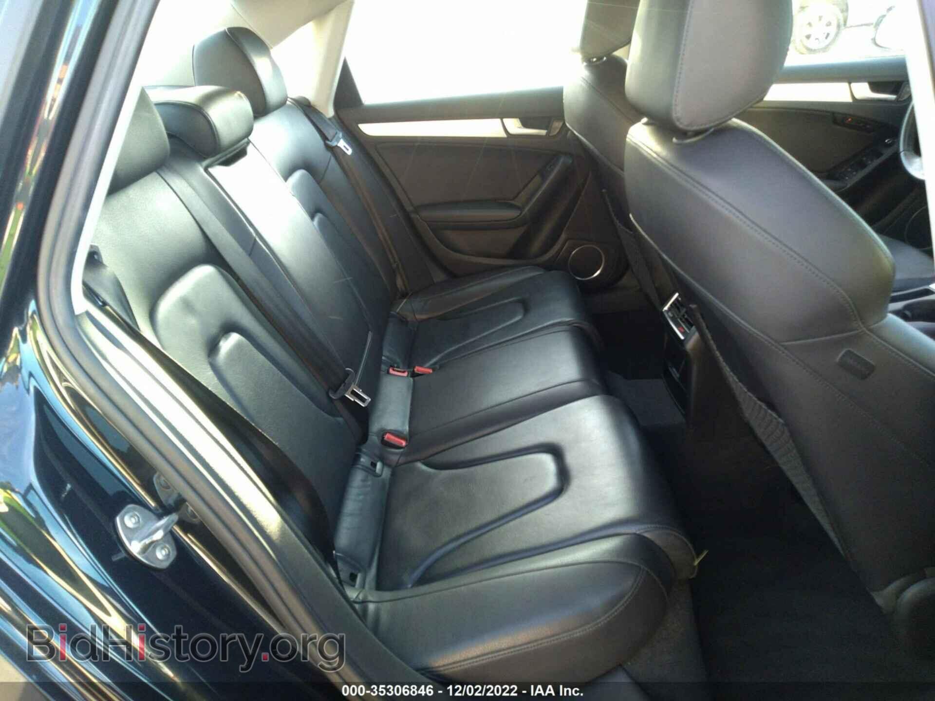 2012 AUDI A4 - VIN: WAUFFAFL0CA111868 - Фото 8