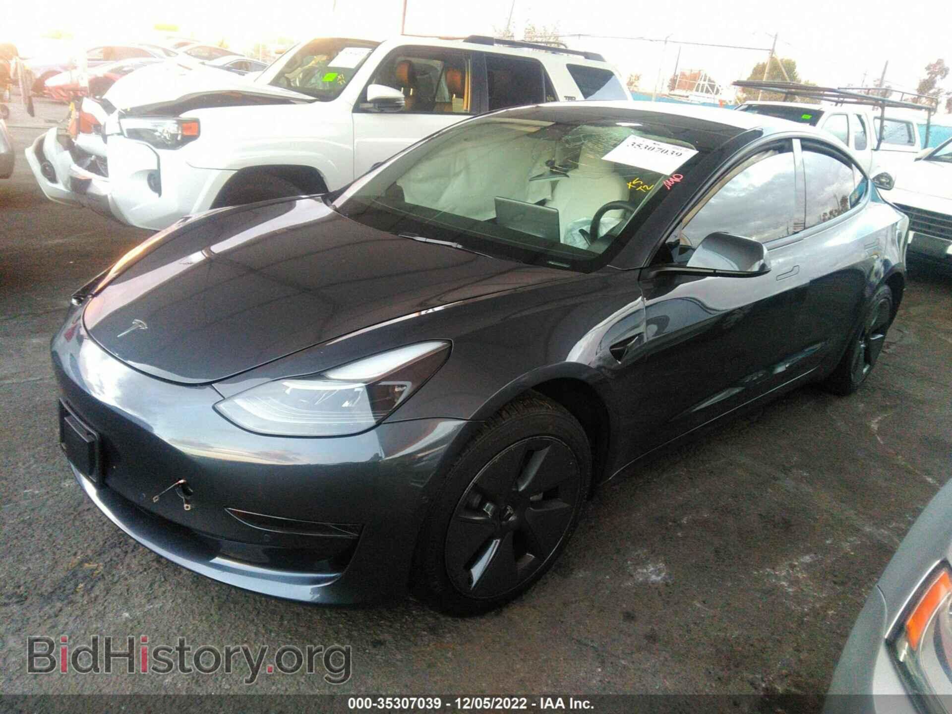 2022 TESLA MODEL 3 - VIN: 5YJ3E1EA4NF354716 - Photo 2