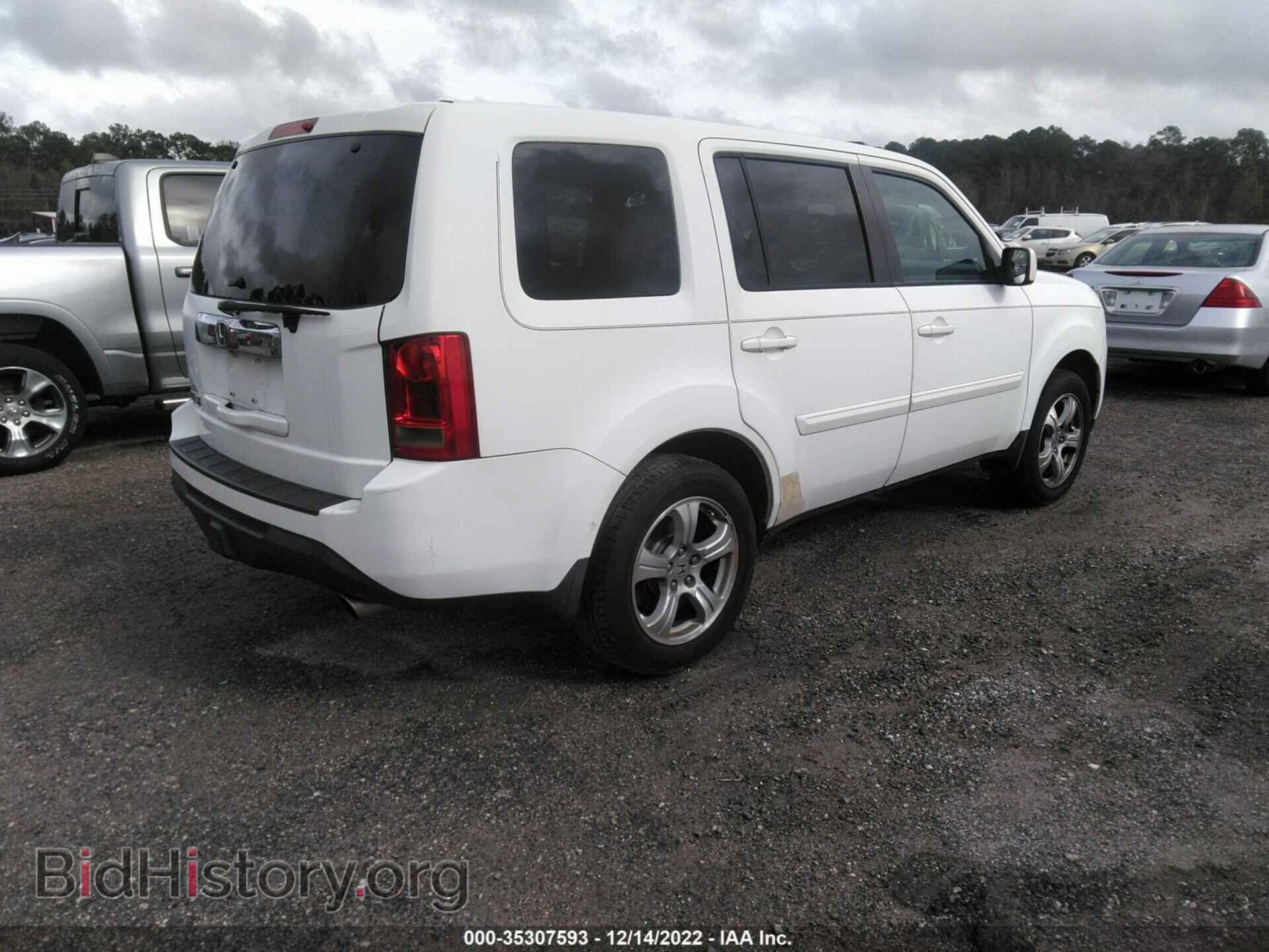 2013 HONDA PILOT - VIN: 5FNYF3H69DB009461 - Фото 4
