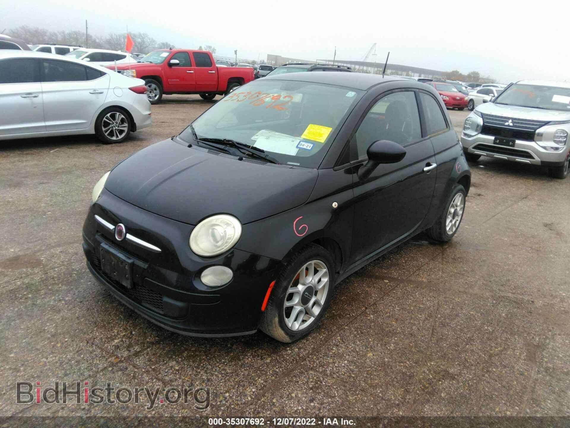 2012 FIAT 500 - VIN: 3C3CFFAR6CT179880 - Фото 2