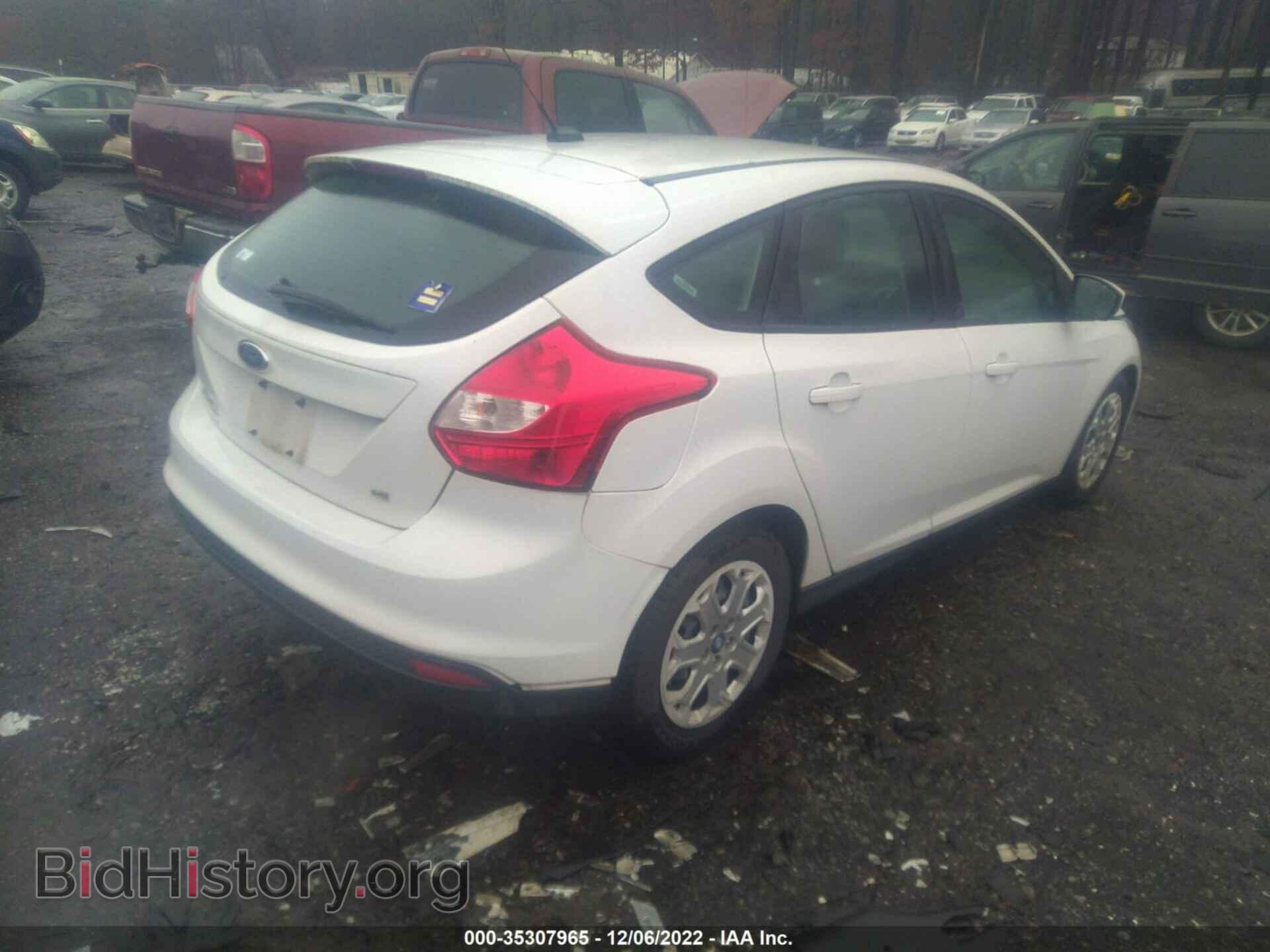 2012 FORD FOCUS - VIN: 1FAHP3K24CL343966 - Фото 4