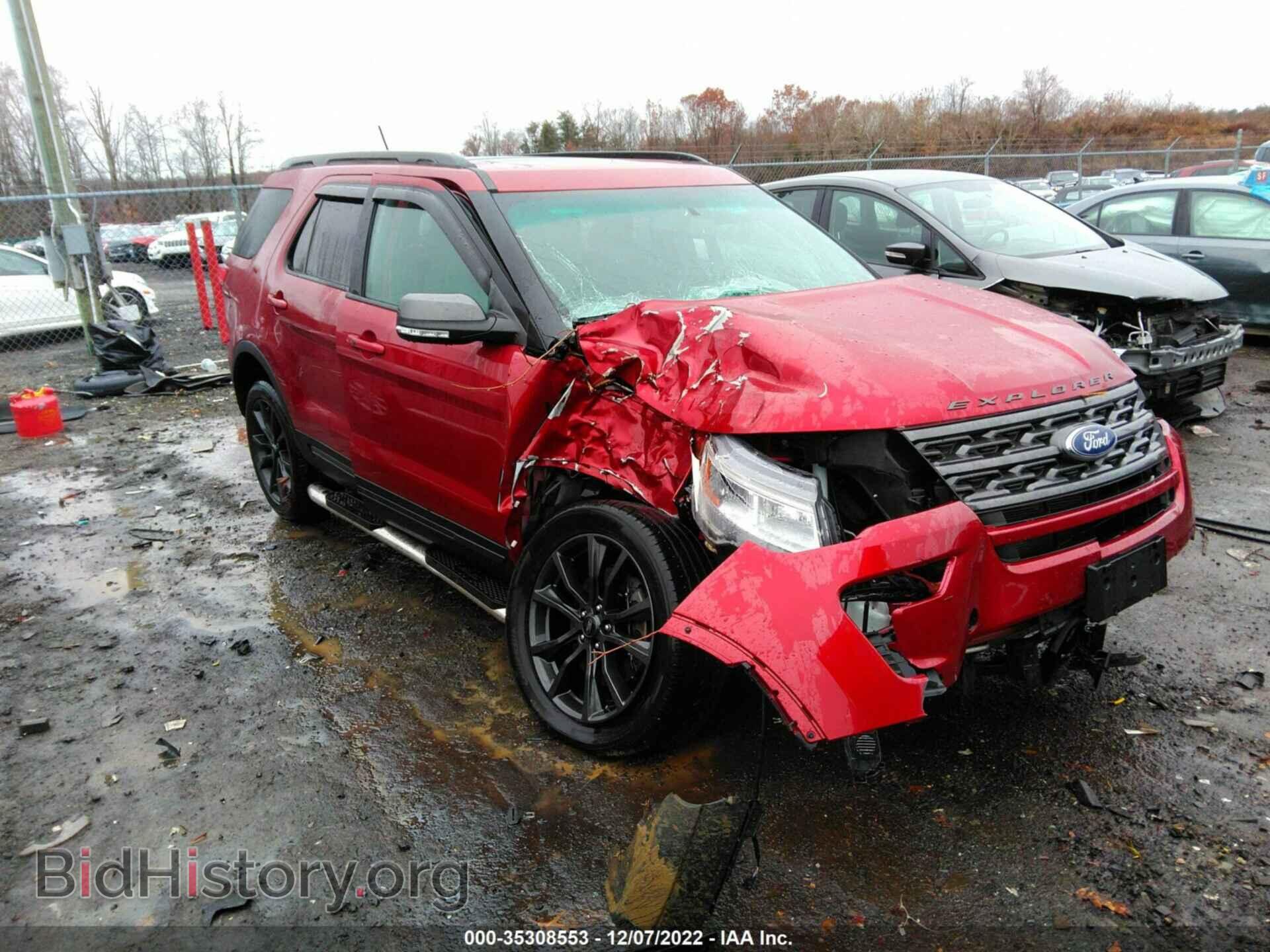 Фотография 1FM5K8D83JGB73630 - FORD EXPLORER 2018