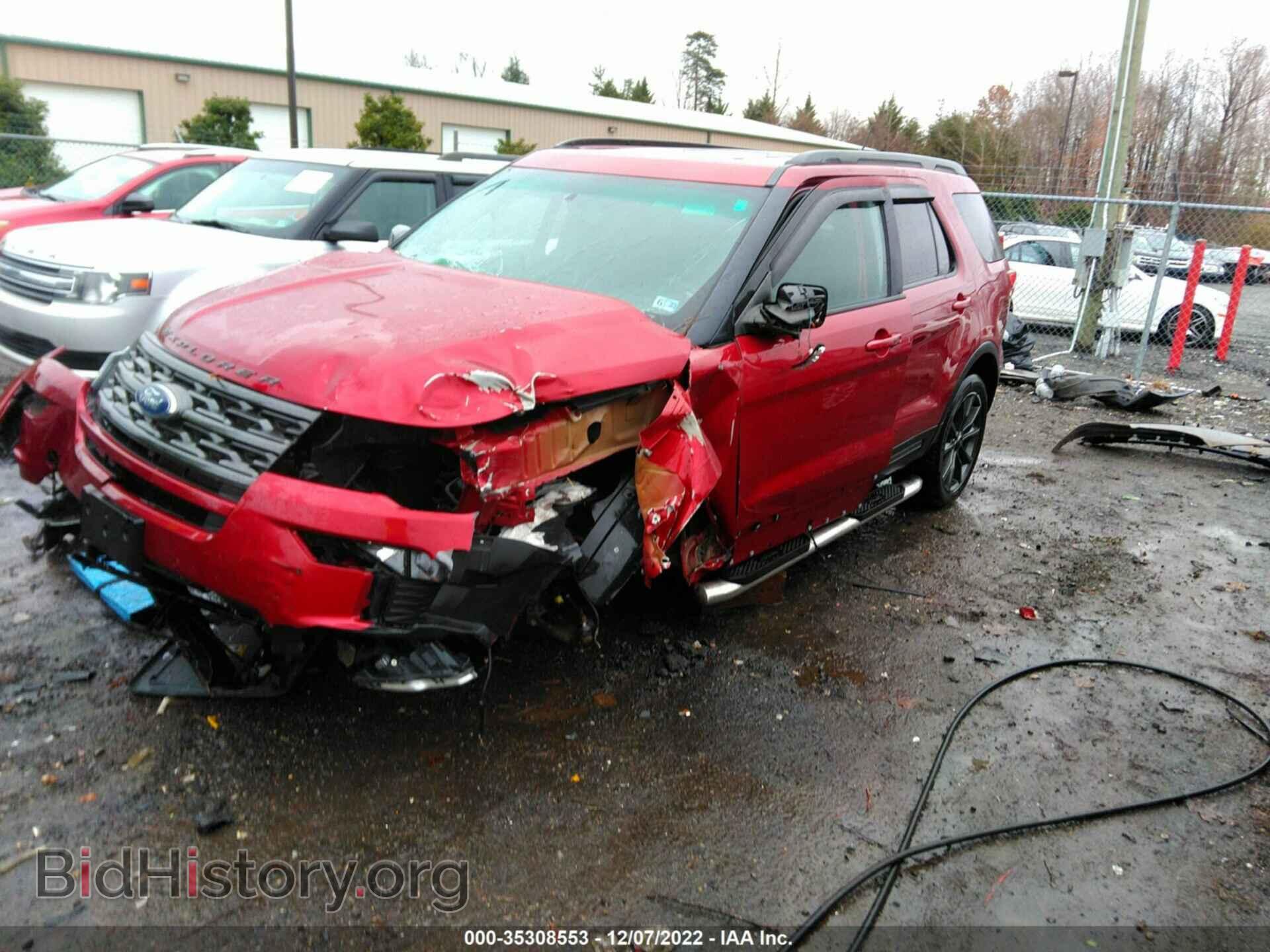 2018 FORD EXPLORER - VIN: 1FM5K8D83JGB73630 - Фото 2