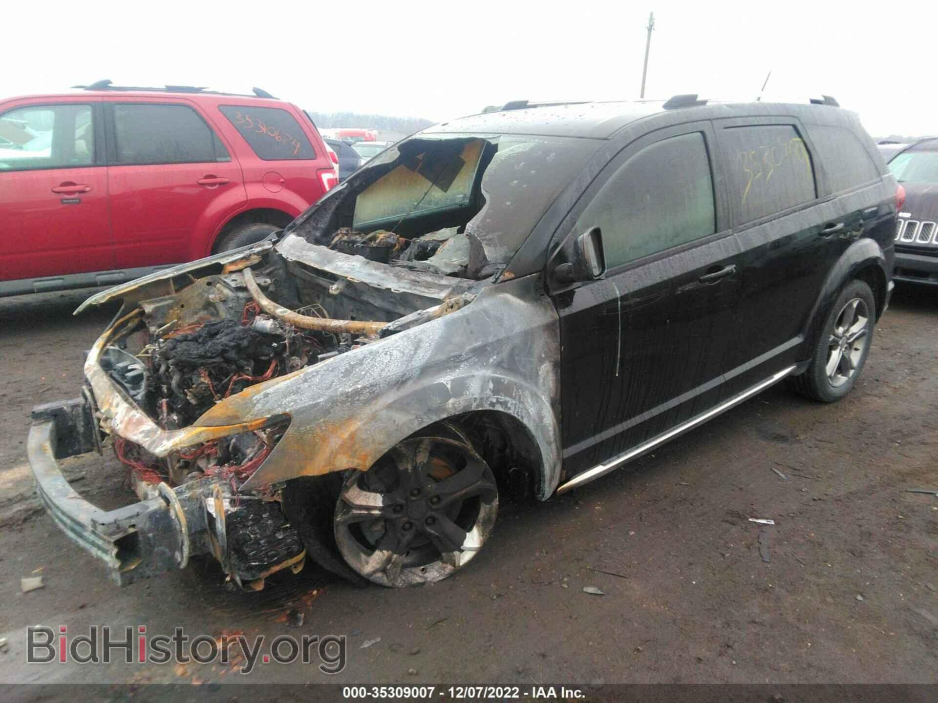 2017 DODGE JOURNEY - VIN: 3C4PDCGG7HT564248 - Фото 2