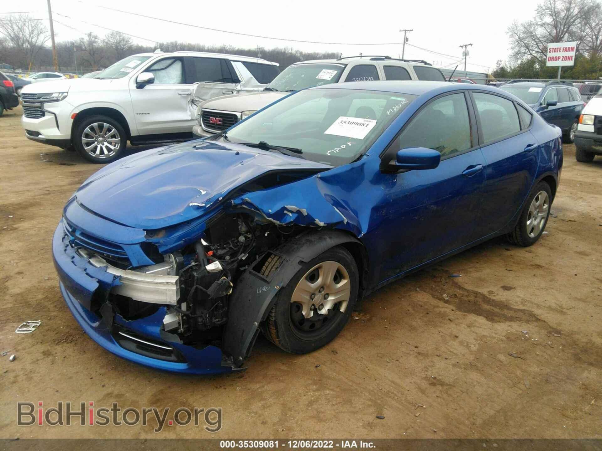 2014 DODGE DART - VIN: 1C3CDFAA4ED860841 - Photo 2