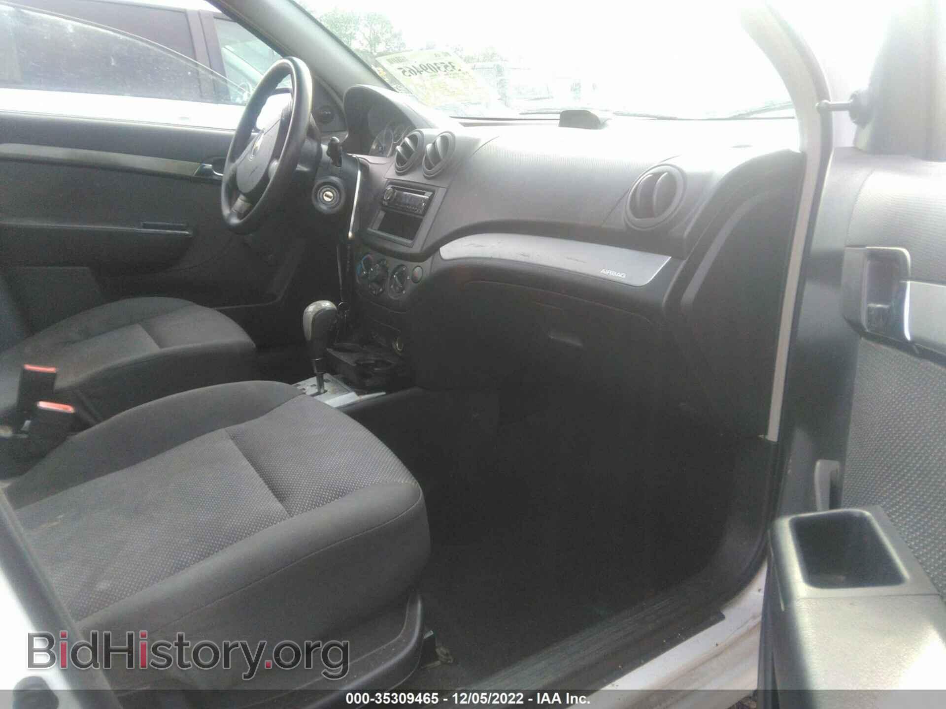 2011 CHEVROLET AVEO - VIN: KL1TD5DE3BB183638 - Фото 5