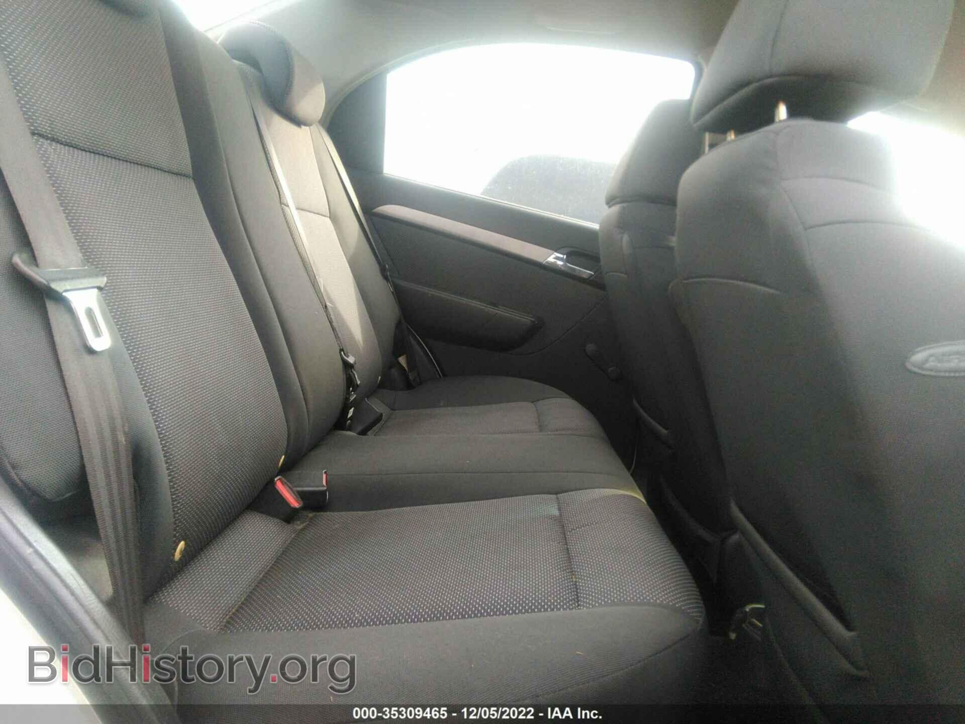 2011 CHEVROLET AVEO - VIN: KL1TD5DE3BB183638 - Фото 8