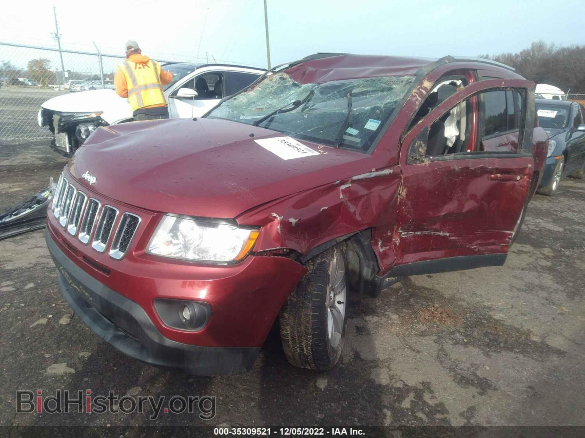 2012 JEEP COMPASS - VIN: 1C4NJCBAXCD723748 - Фото 2