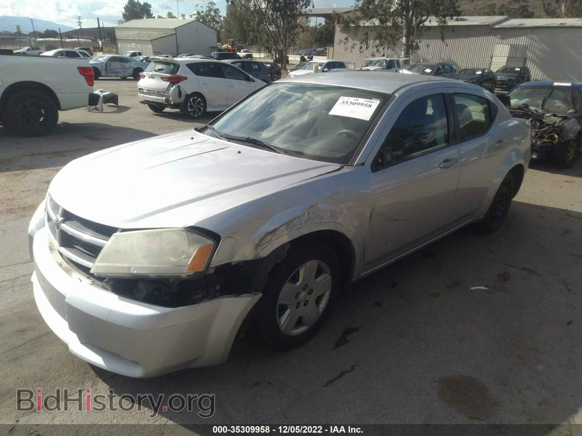 2010 DODGE AVENGER - VIN: 1B3CC4FB8AN202160 - Фото 2