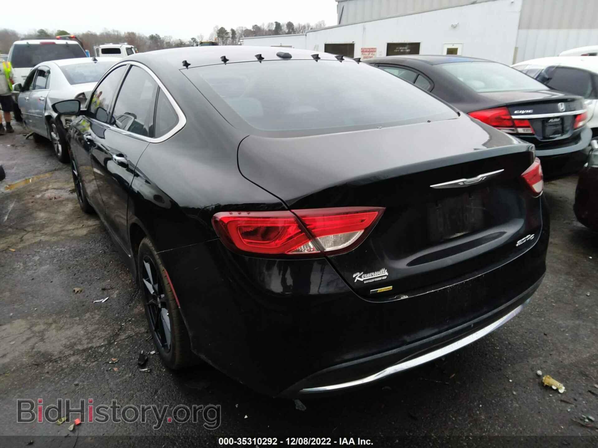 2015 CHRYSLER 200 - VIN: 1C3CCCCB5FN603772 - Фото 3
