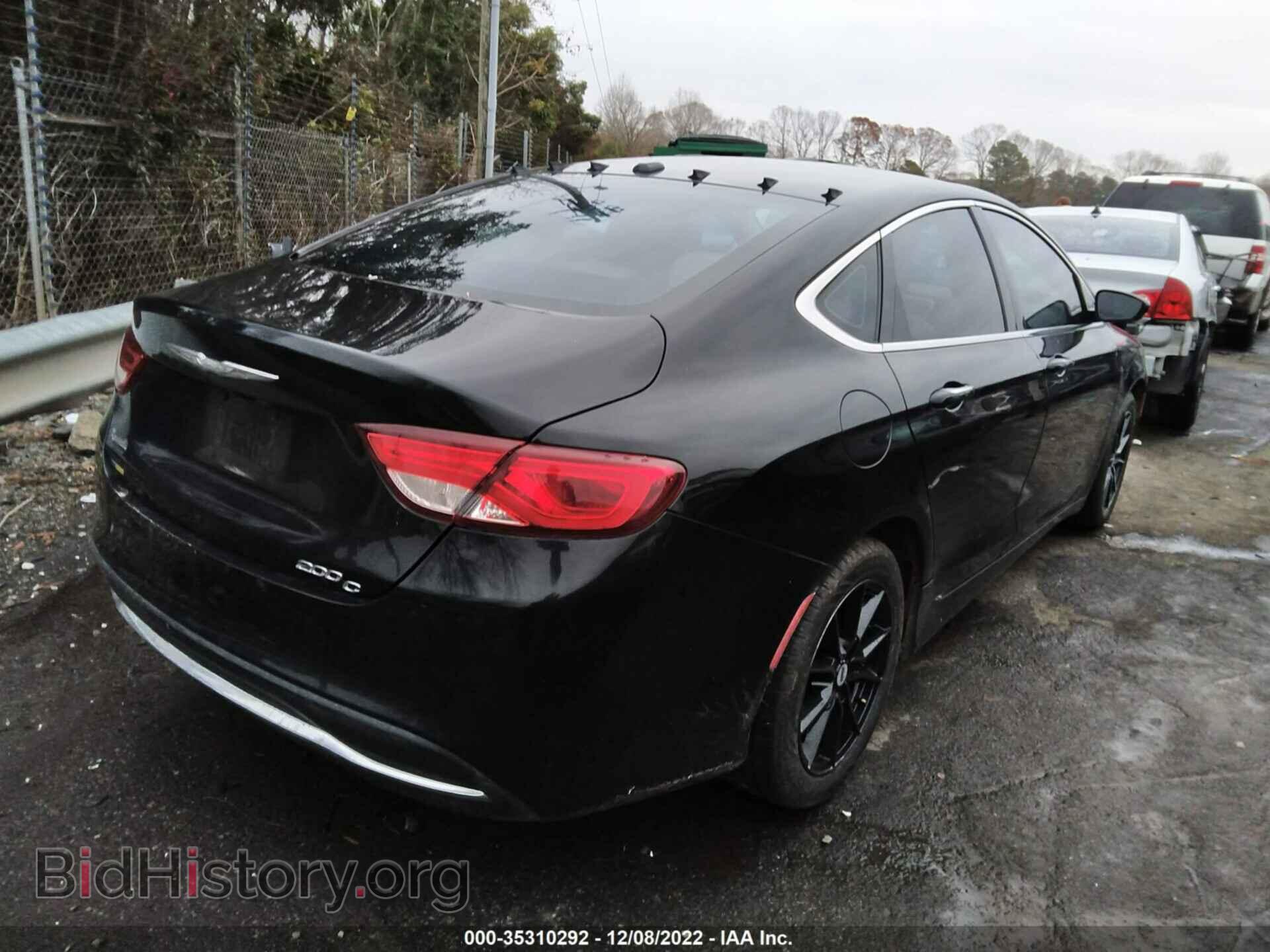 2015 CHRYSLER 200 - VIN: 1C3CCCCB5FN603772 - Фото 4