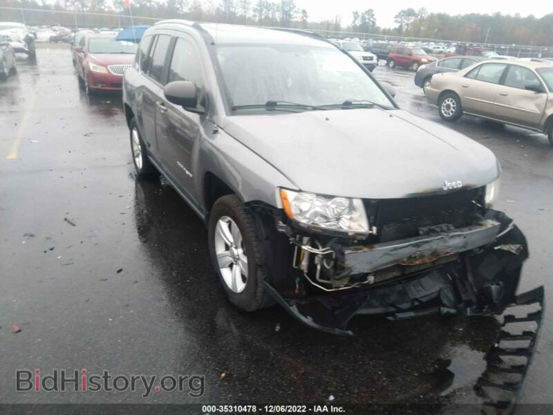 2011 Jeep COMPASS Limited (VIN 1J4NF5FB7BD218064) — фото 1 из 12, IAAI, повреждение: передняя часть